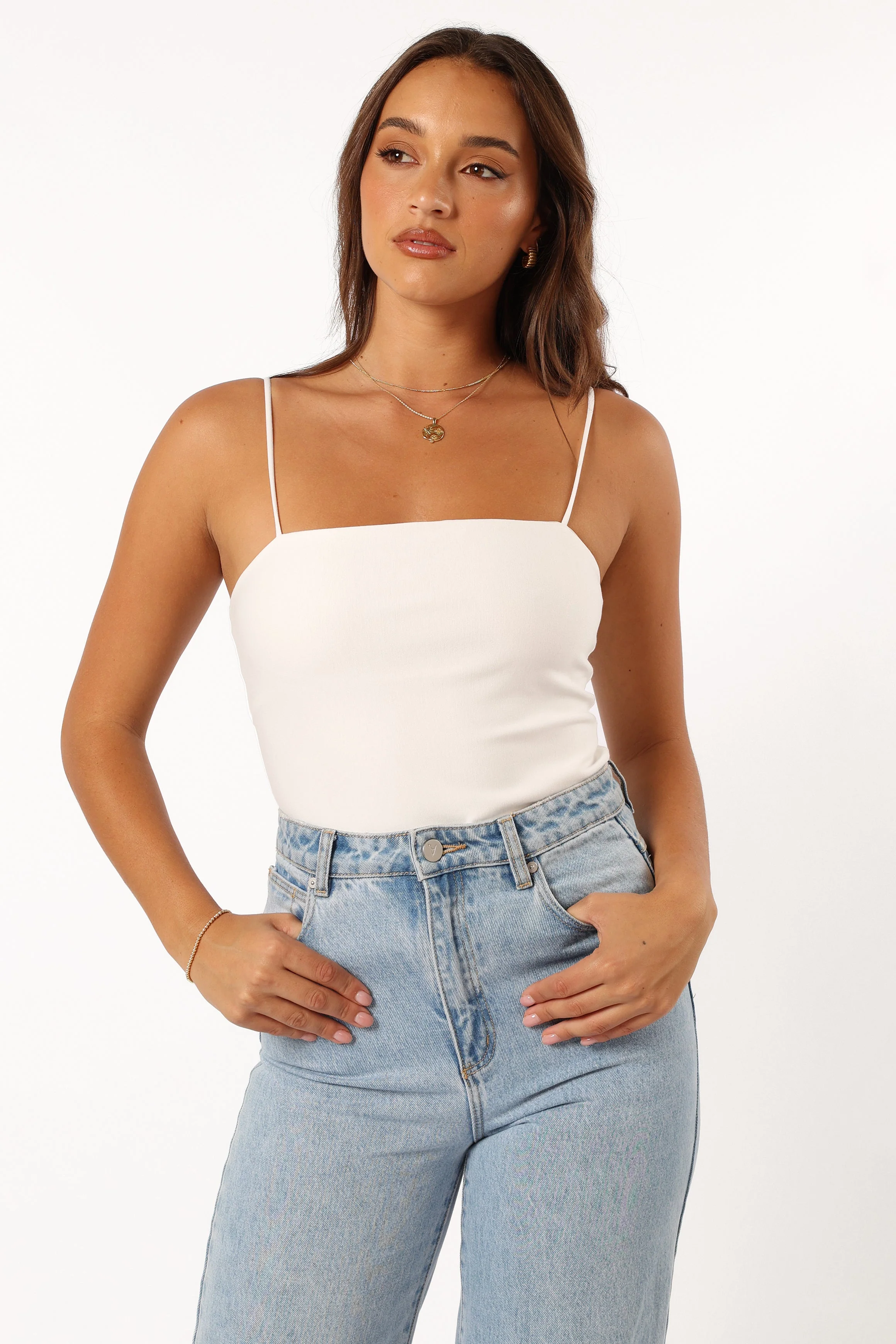 Enzie Top - White