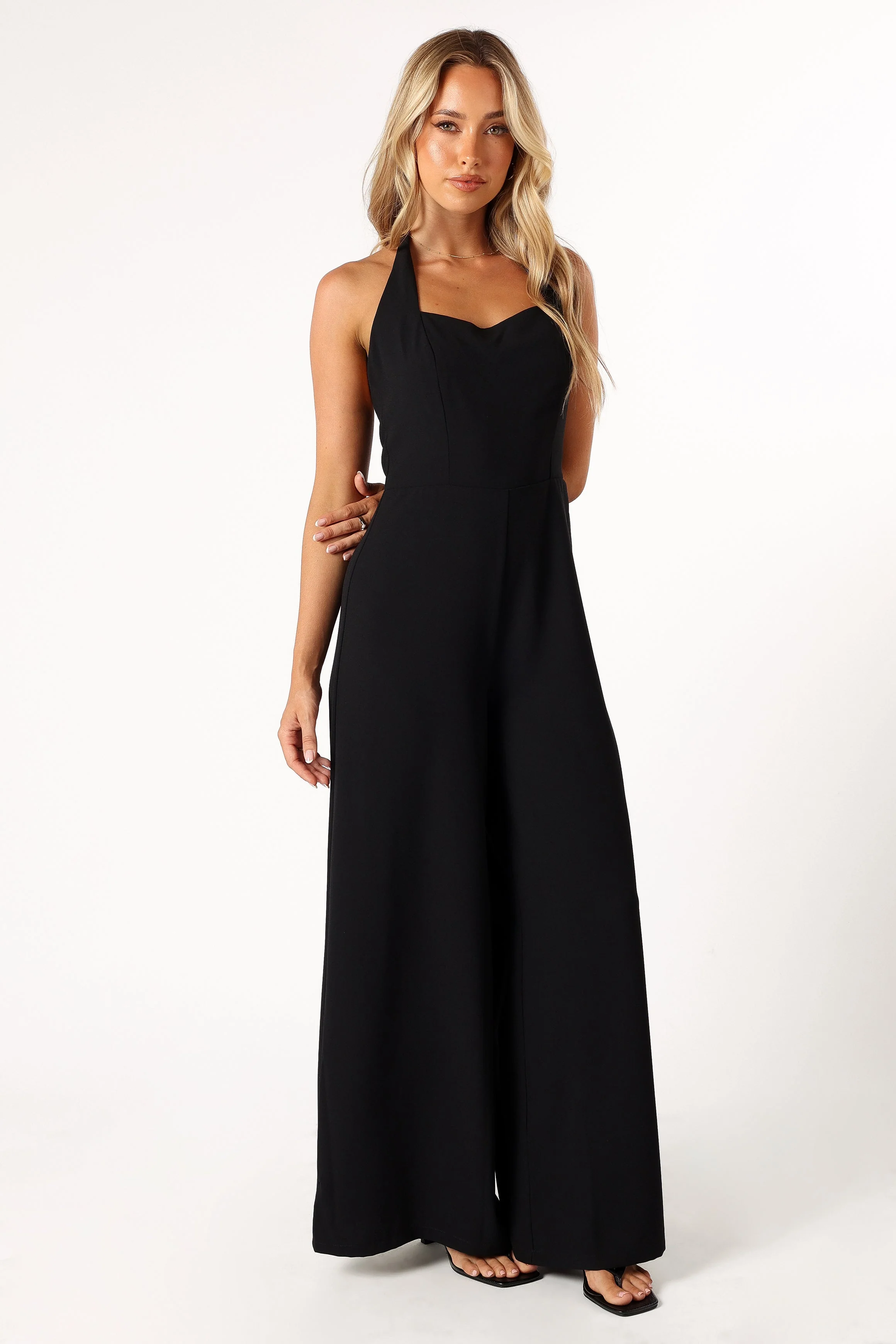 Mathias Halterneck Jumpsuit - Black