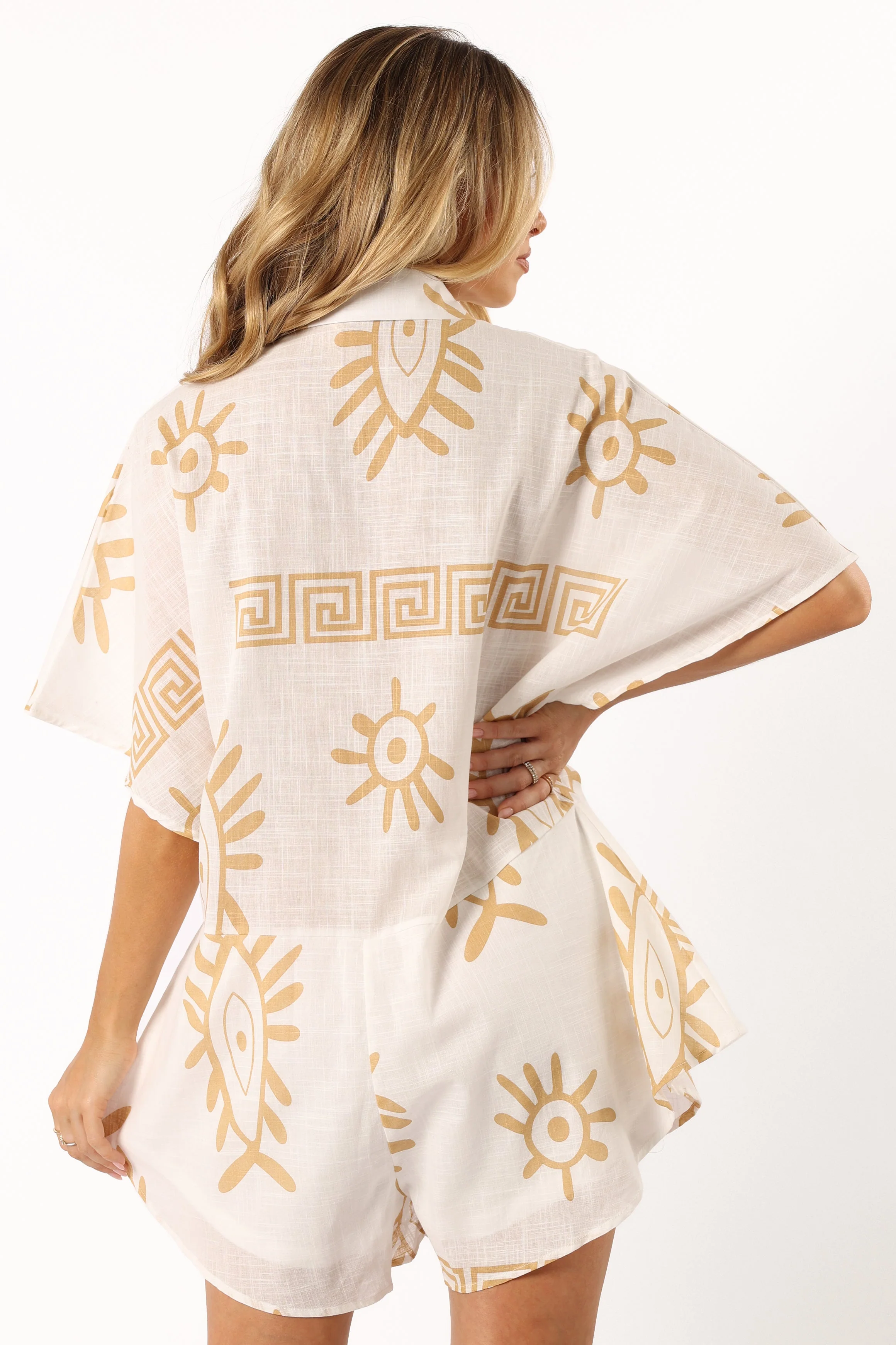 Sebastian Romper - White Beige