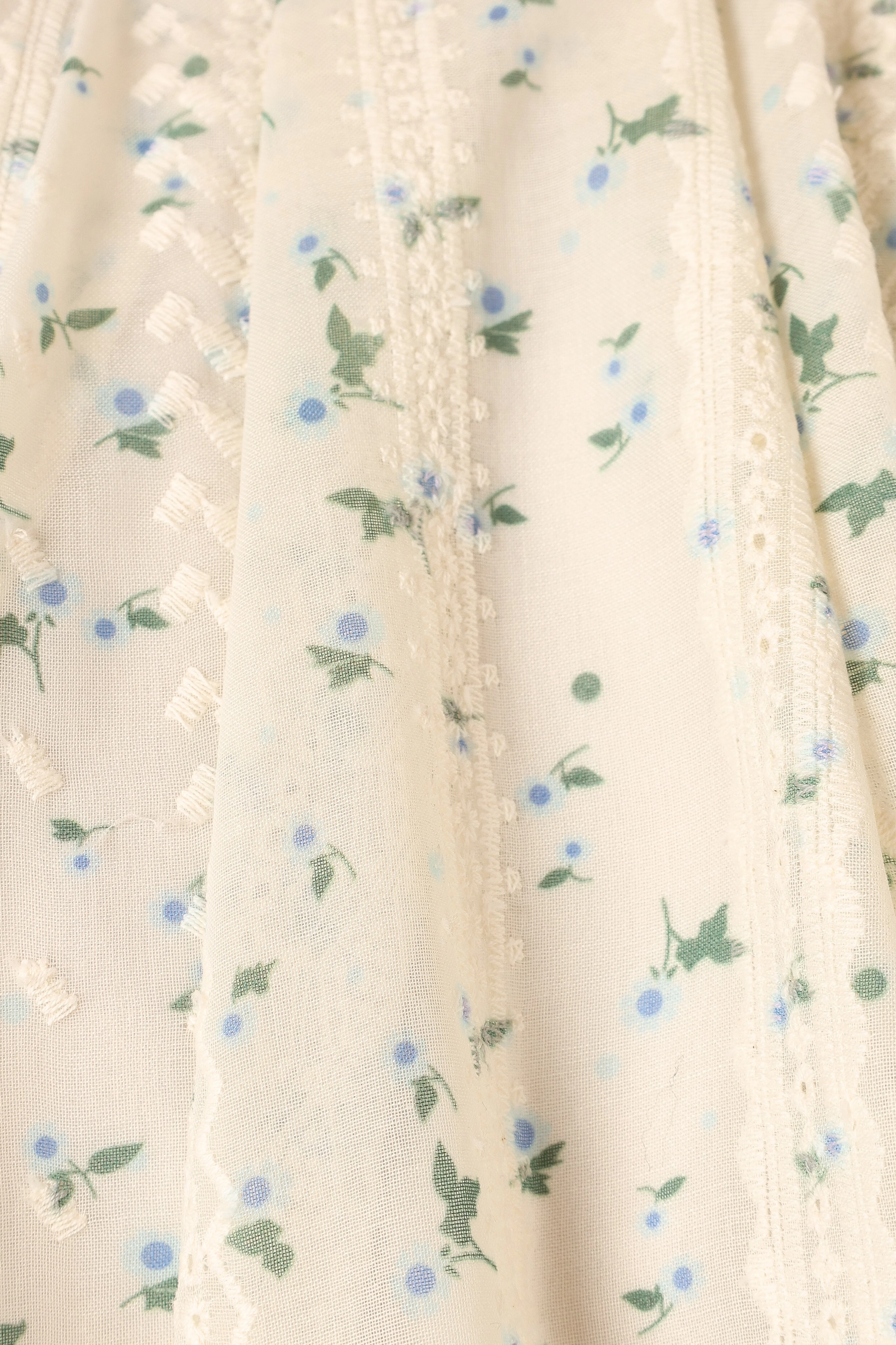 Mindy Halterneck Playsuit - Blue Floral