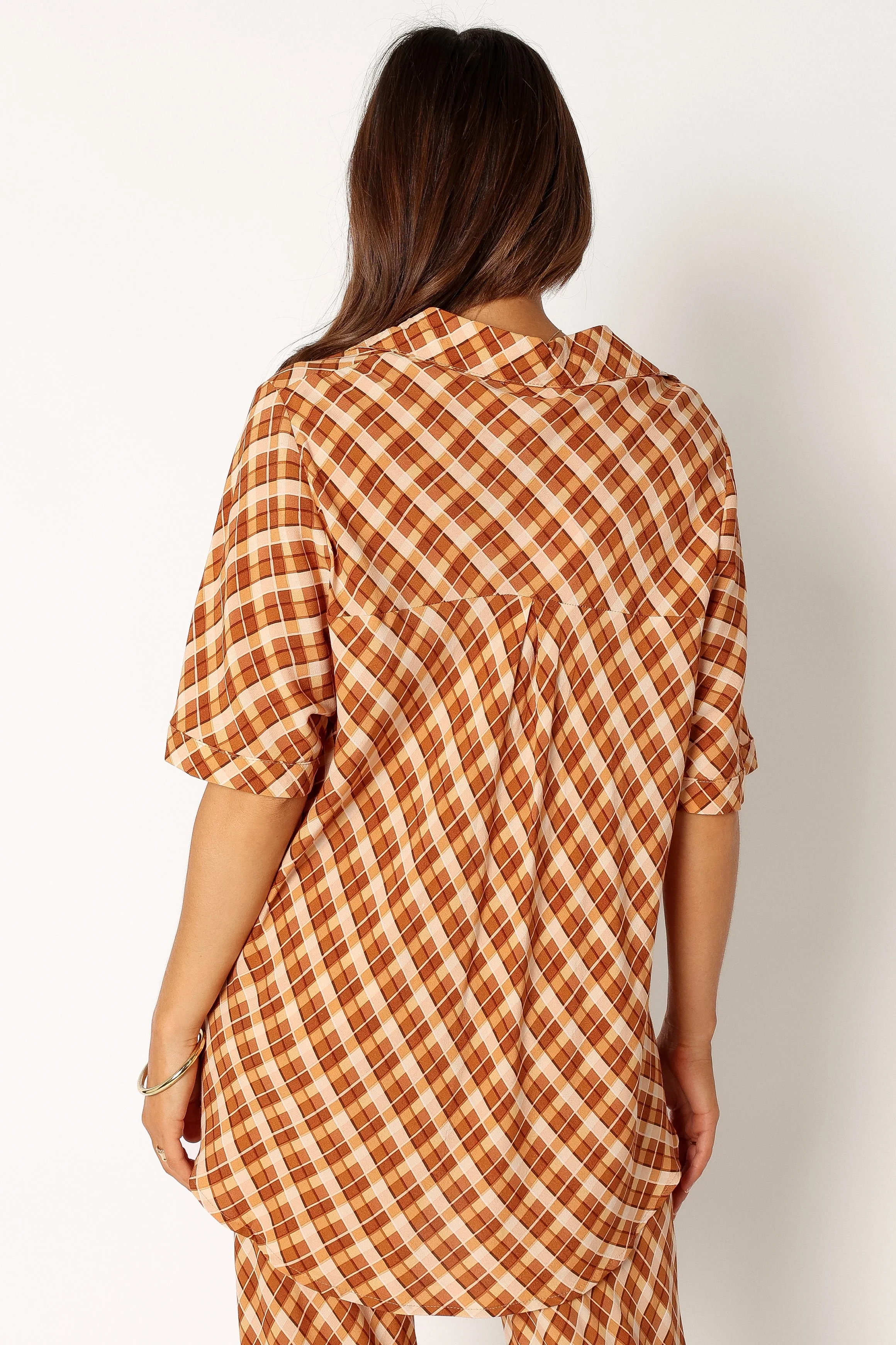 Blake Short Sleeve Shirt - Orange