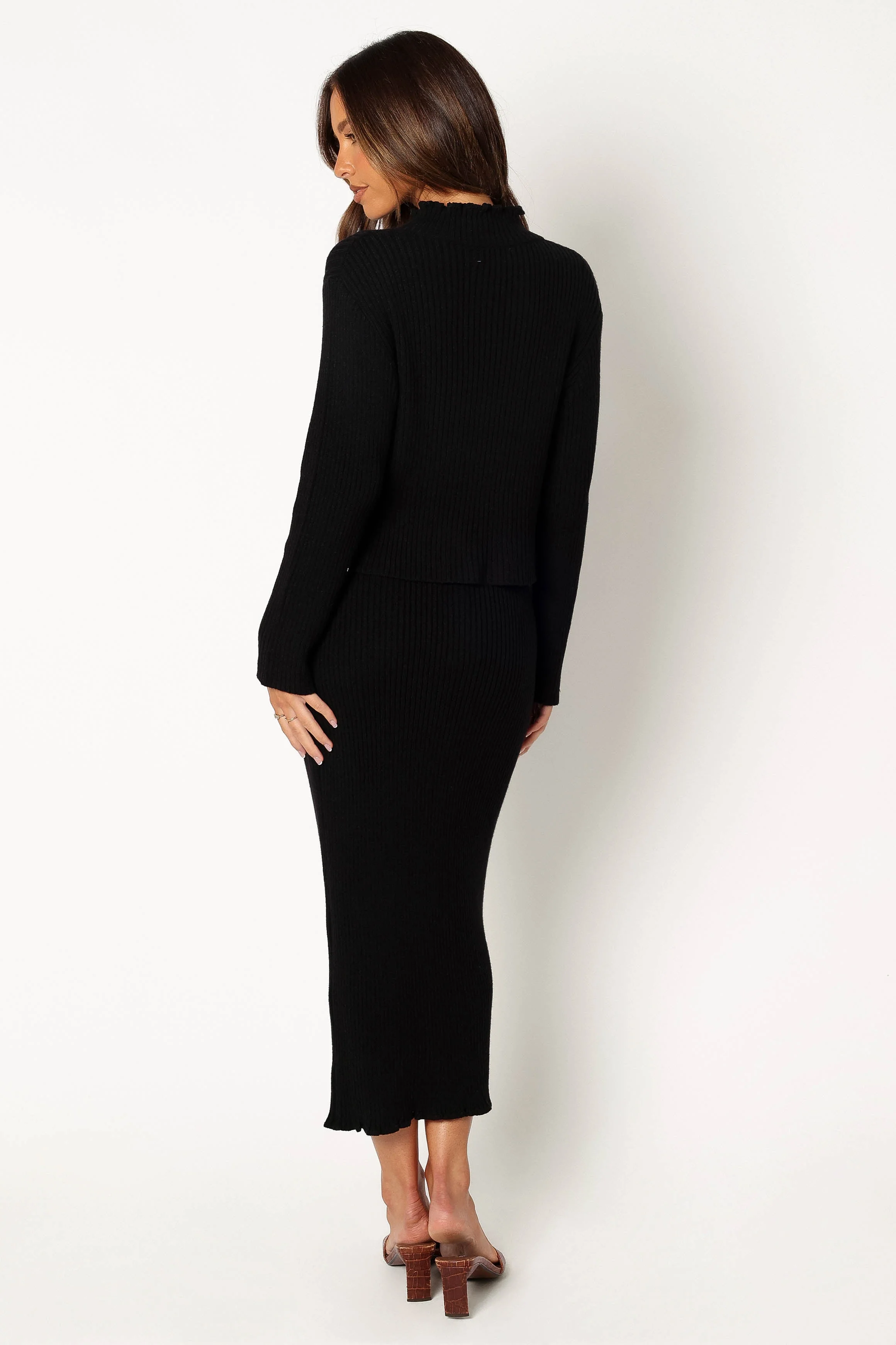 Payton Knitted Set - Black