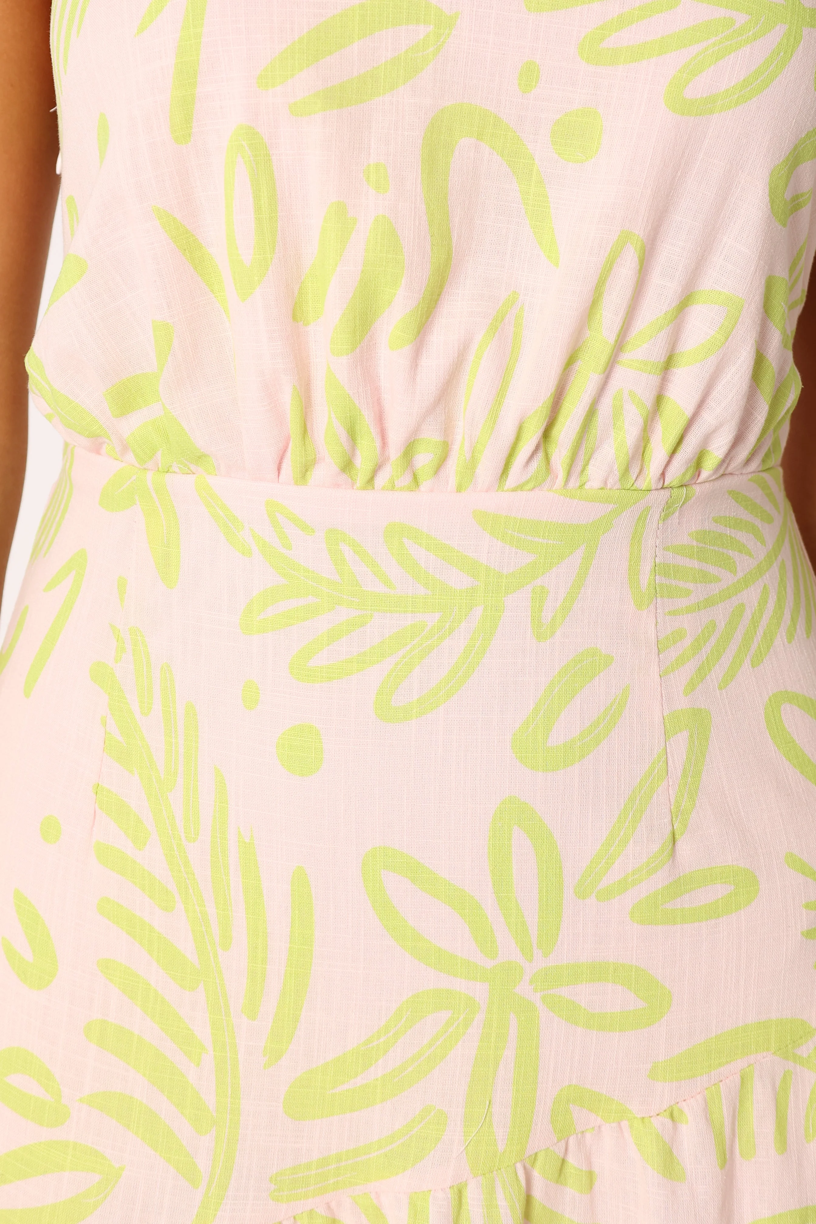 Eva Halterneck Maxi Dress - Citrus