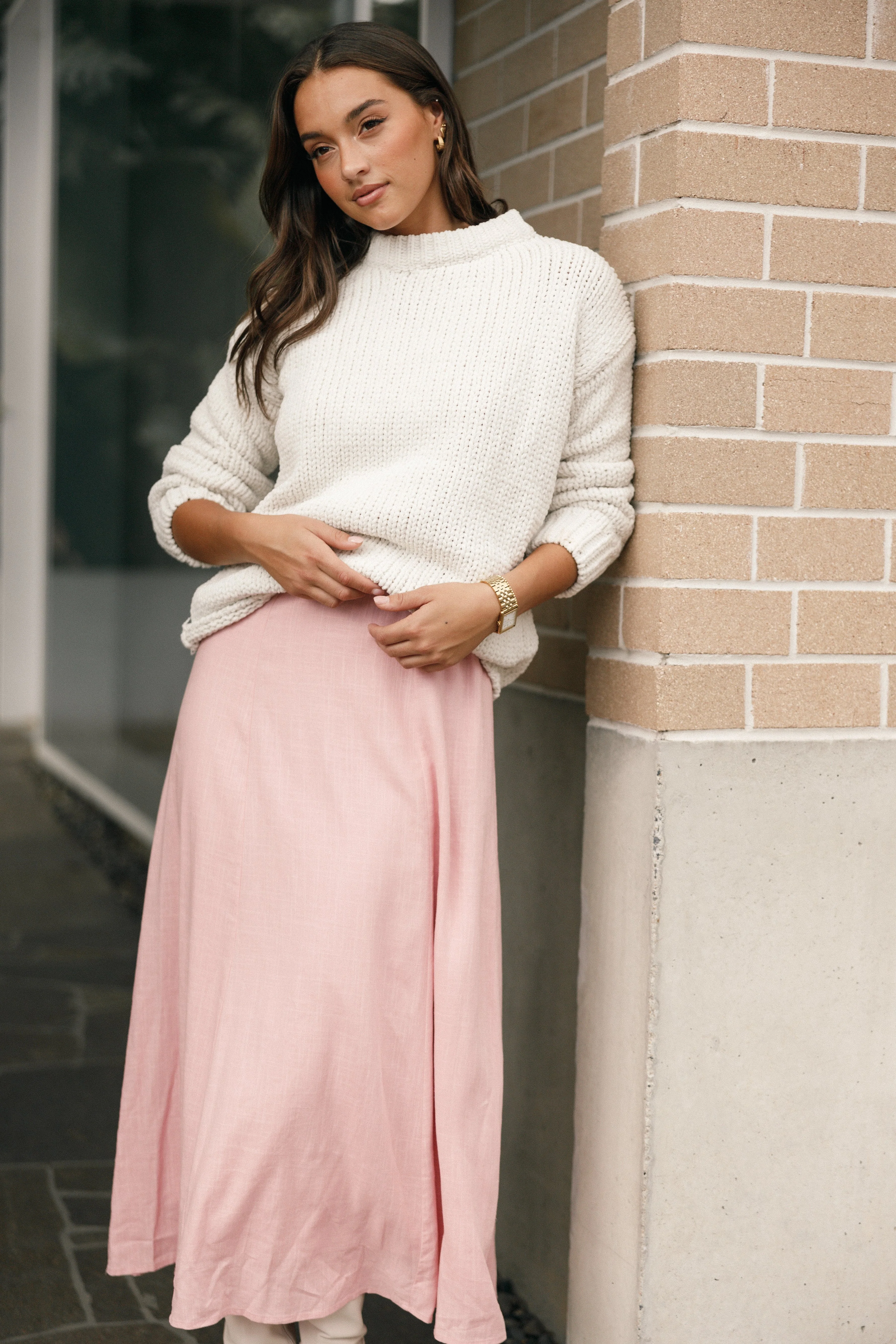 Debut Knit Sweater - Cream