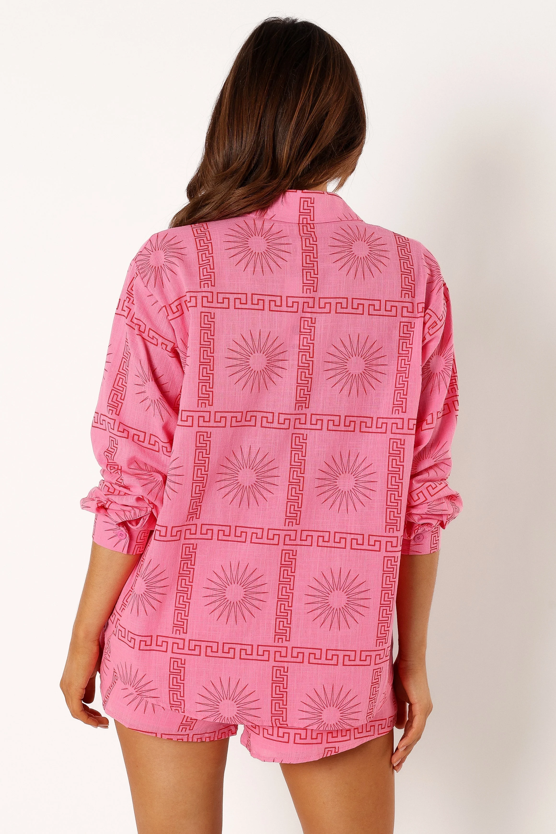 Penny Short Set - Pink Print