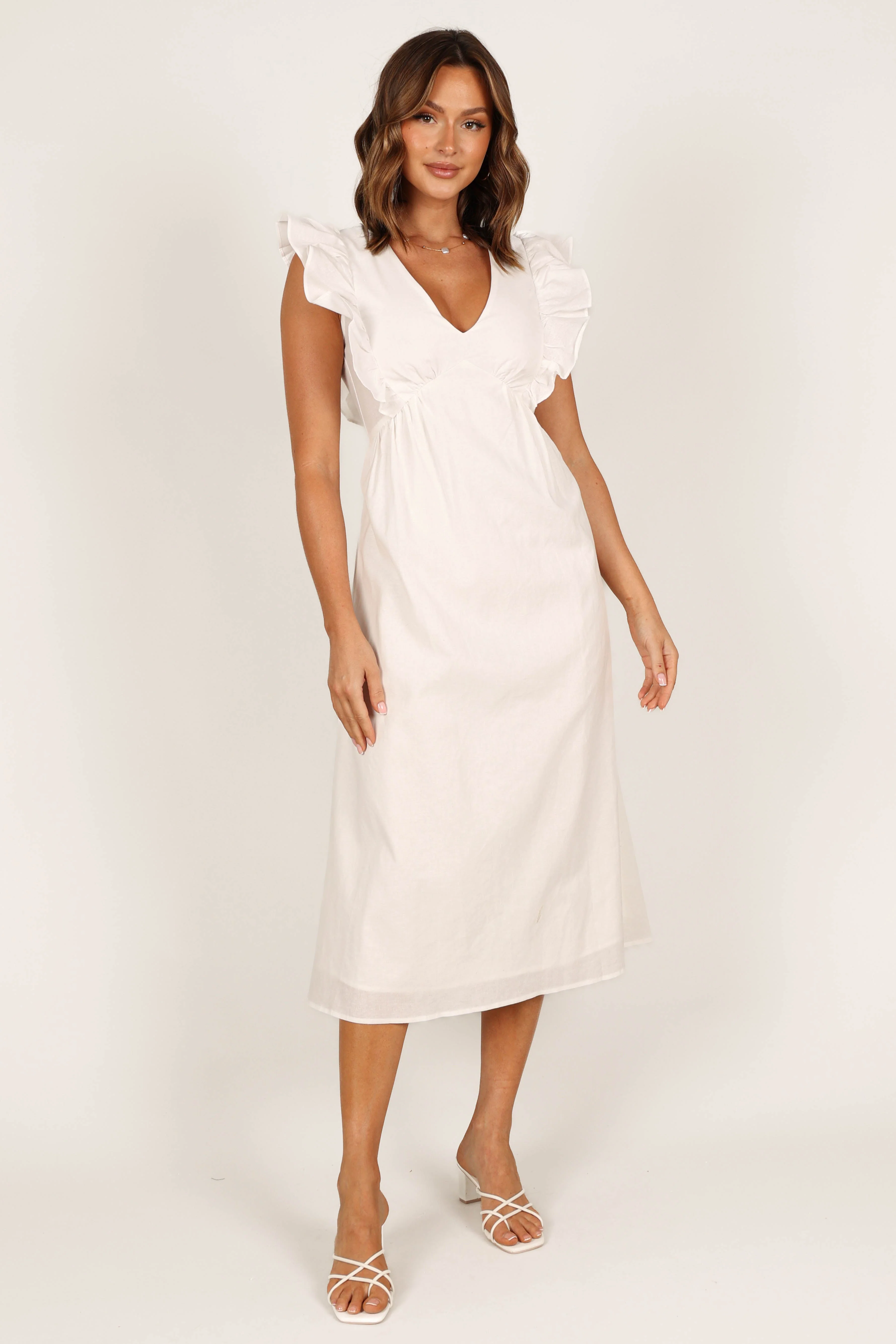 Bethy Maxi Dress - White