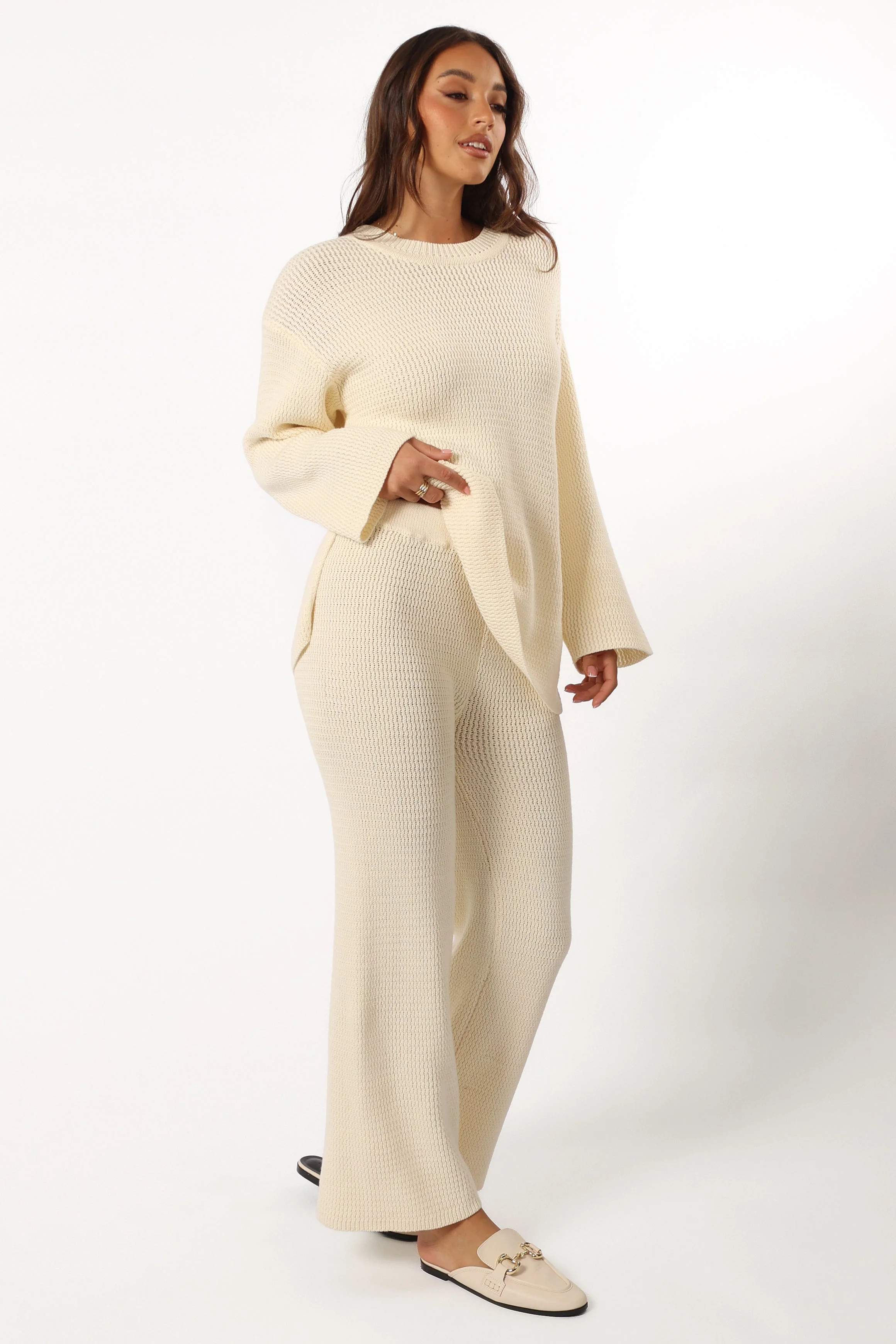 Mckinley Knit Pant - Cream