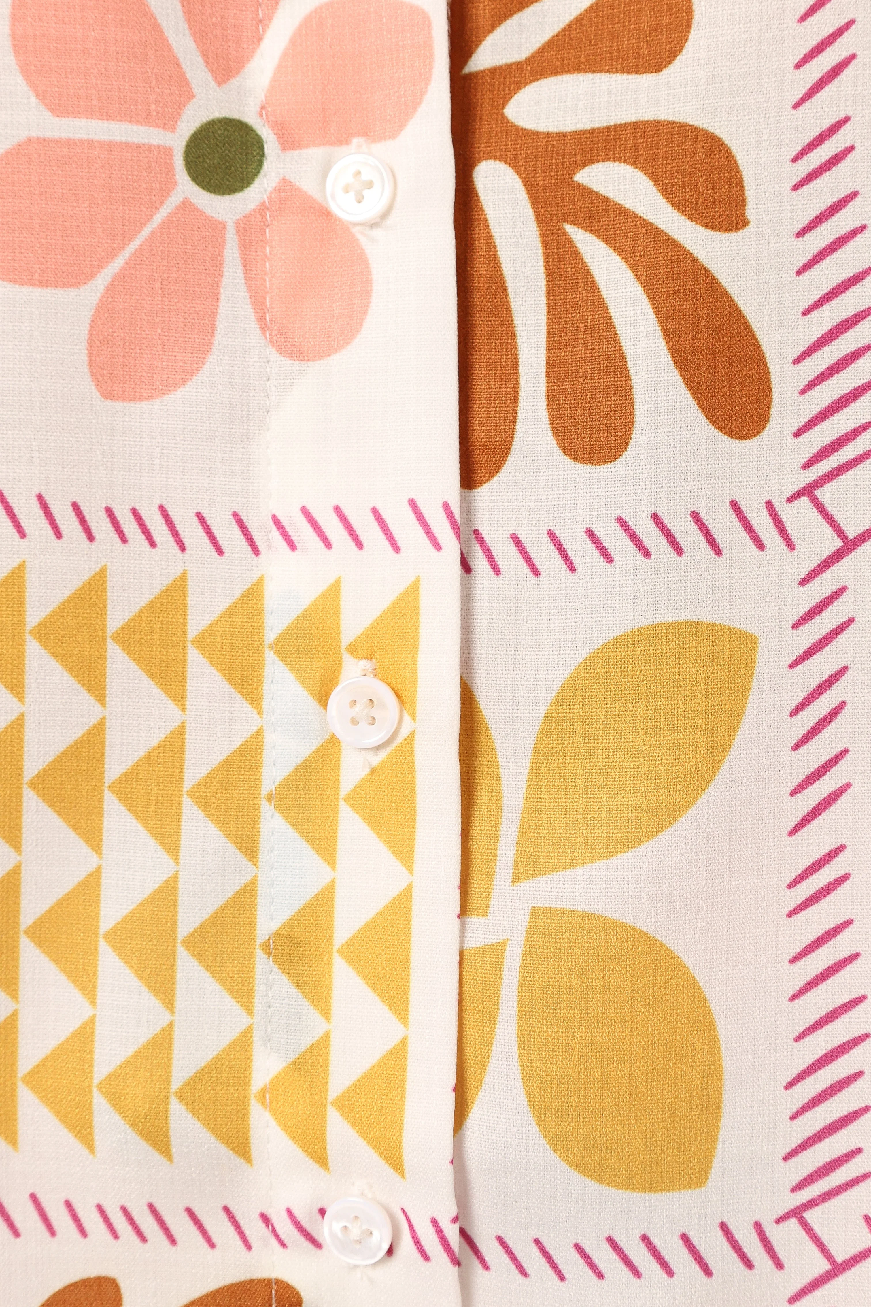 Shay Top - White Multi