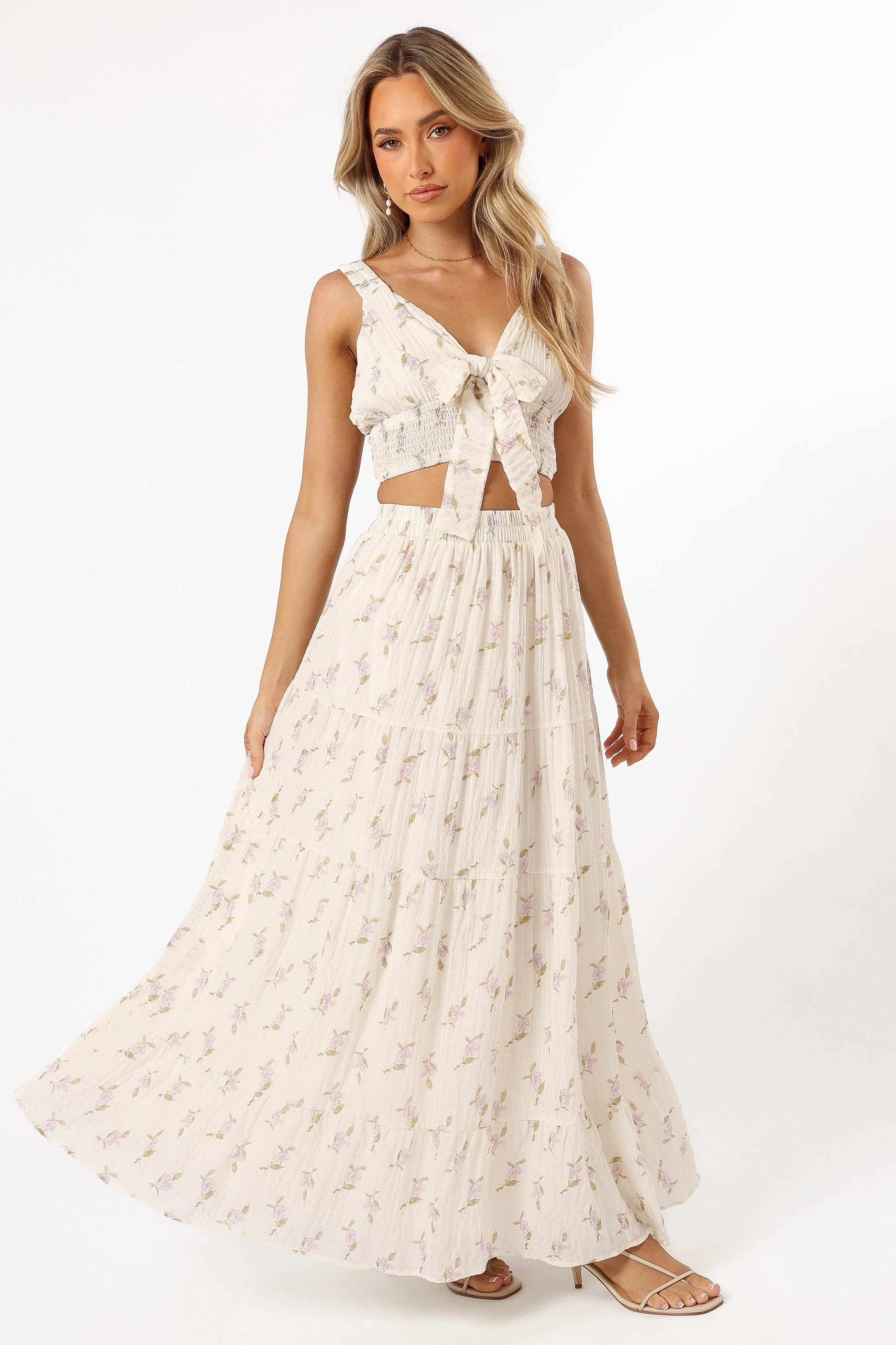 Helena Two Piece Set - Lilac Floral