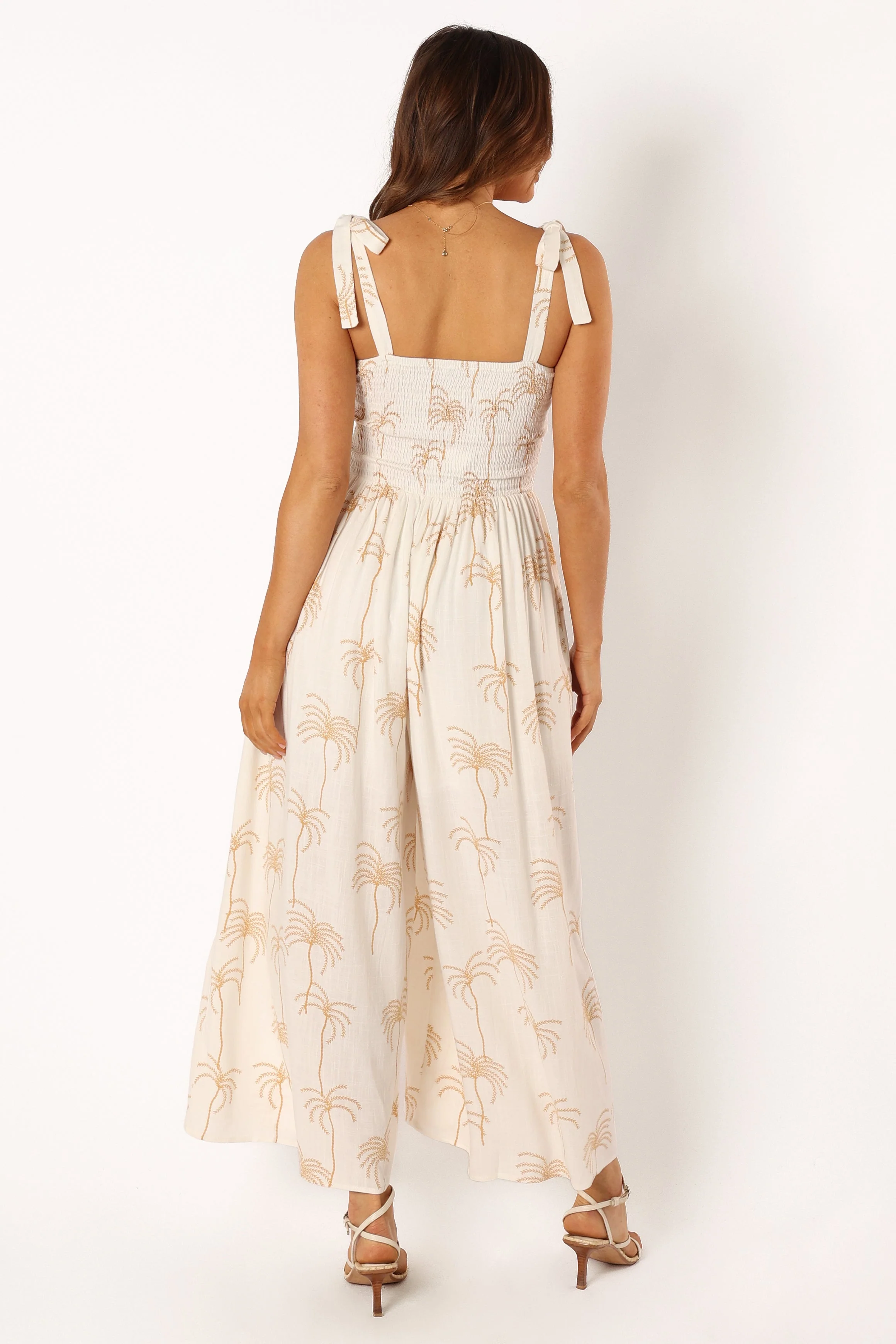 Ginelle Jumpsuit - White Print