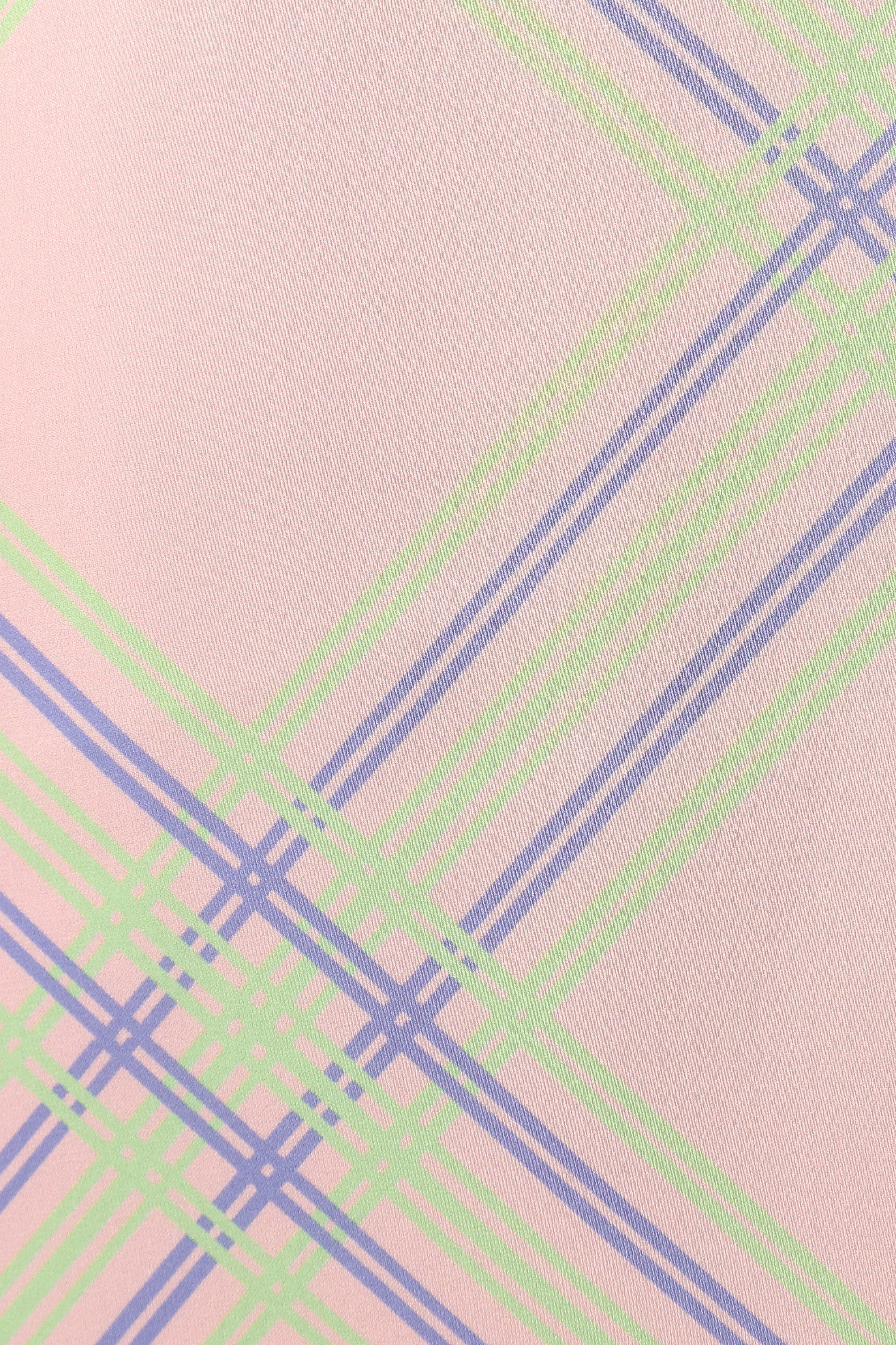 Clarissa Midi Skirt - Pink Check