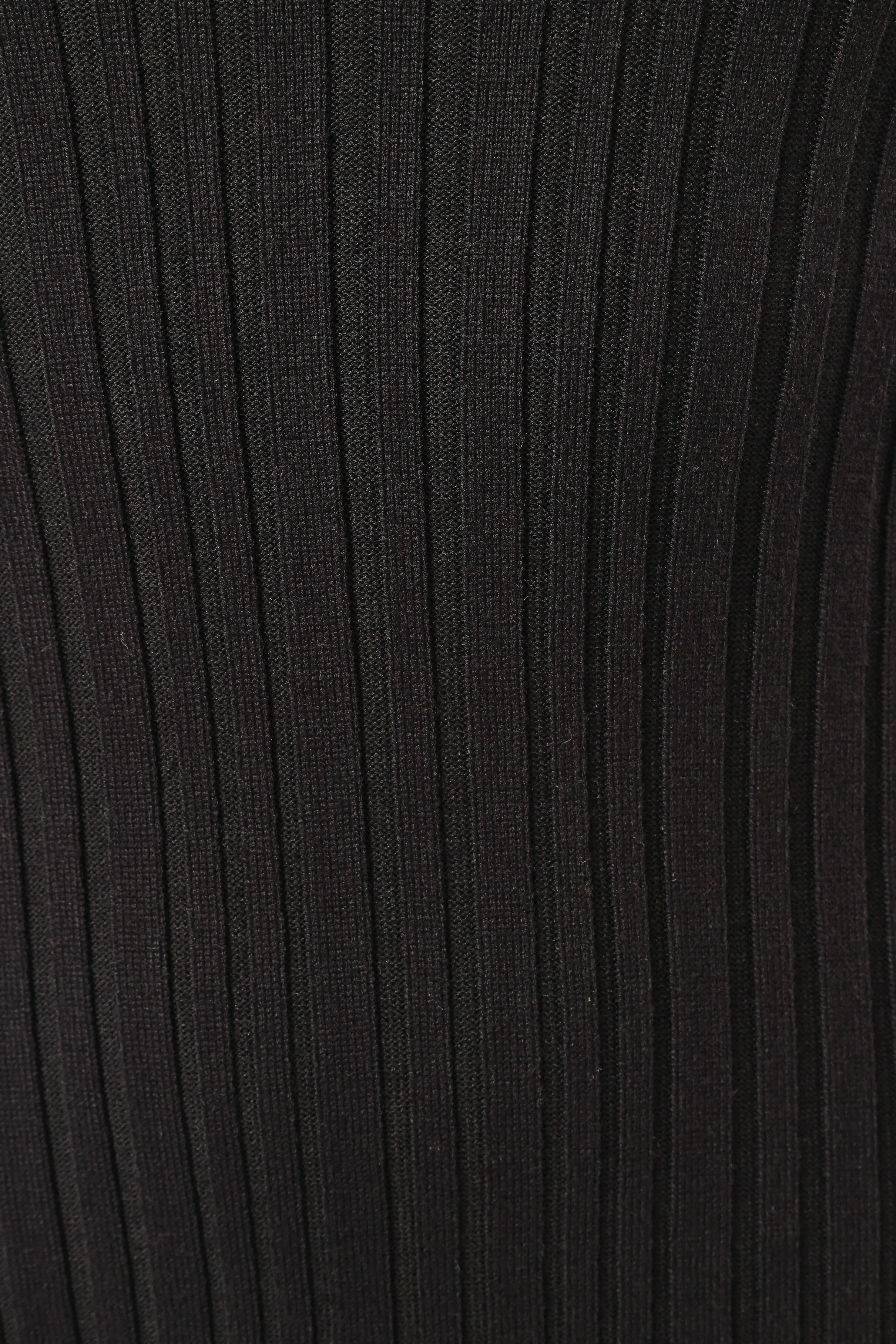 Reign Maxi Knit Dress - Black