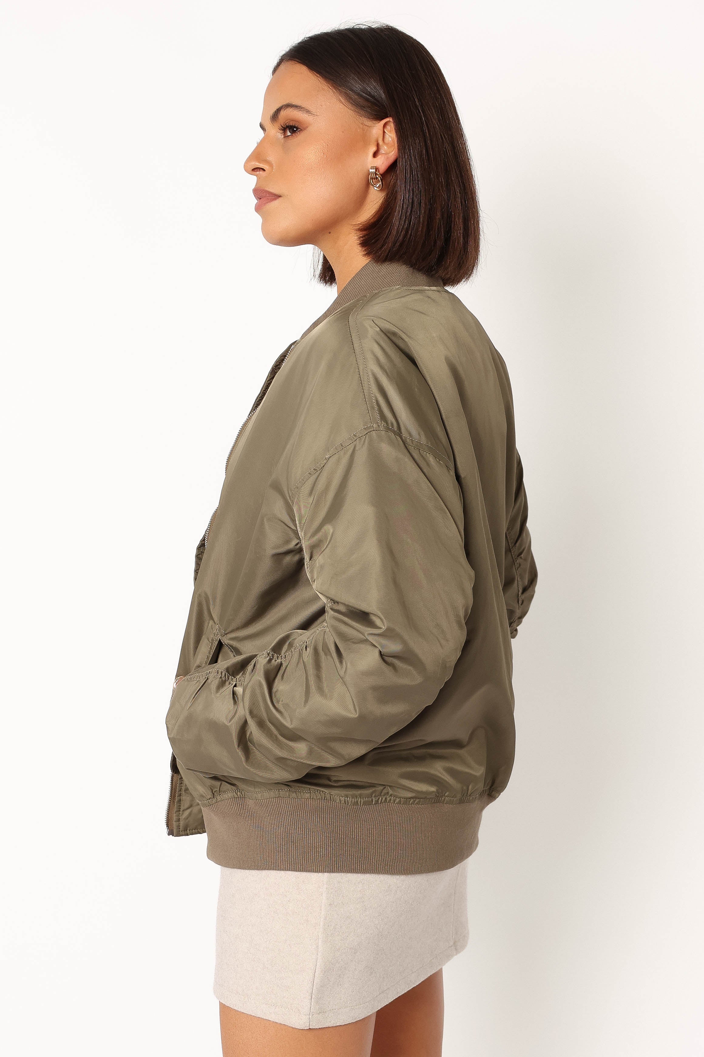 Bryce Bomber Jacket - Khaki