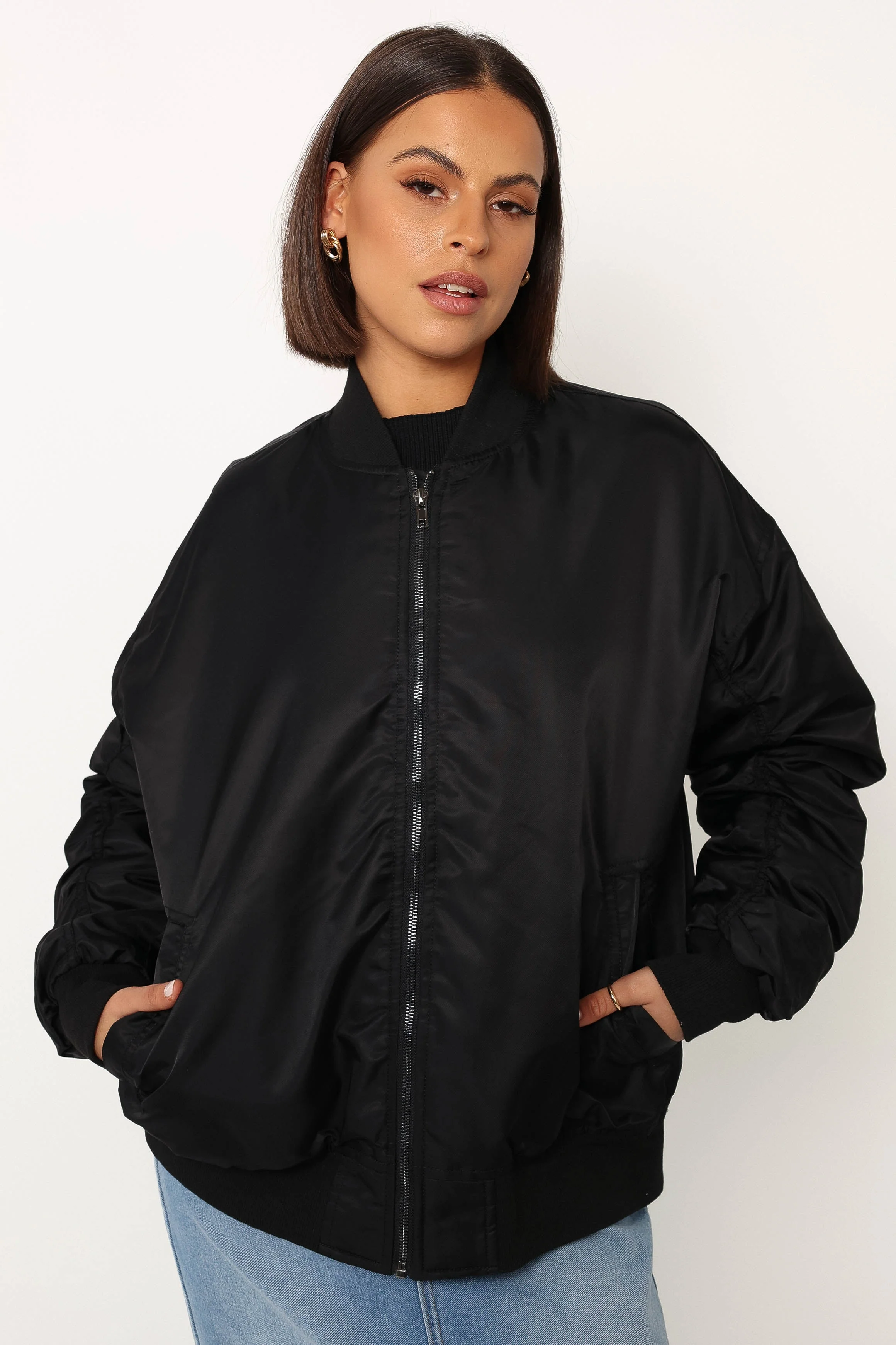 Bryce Bomber Jacket - Black