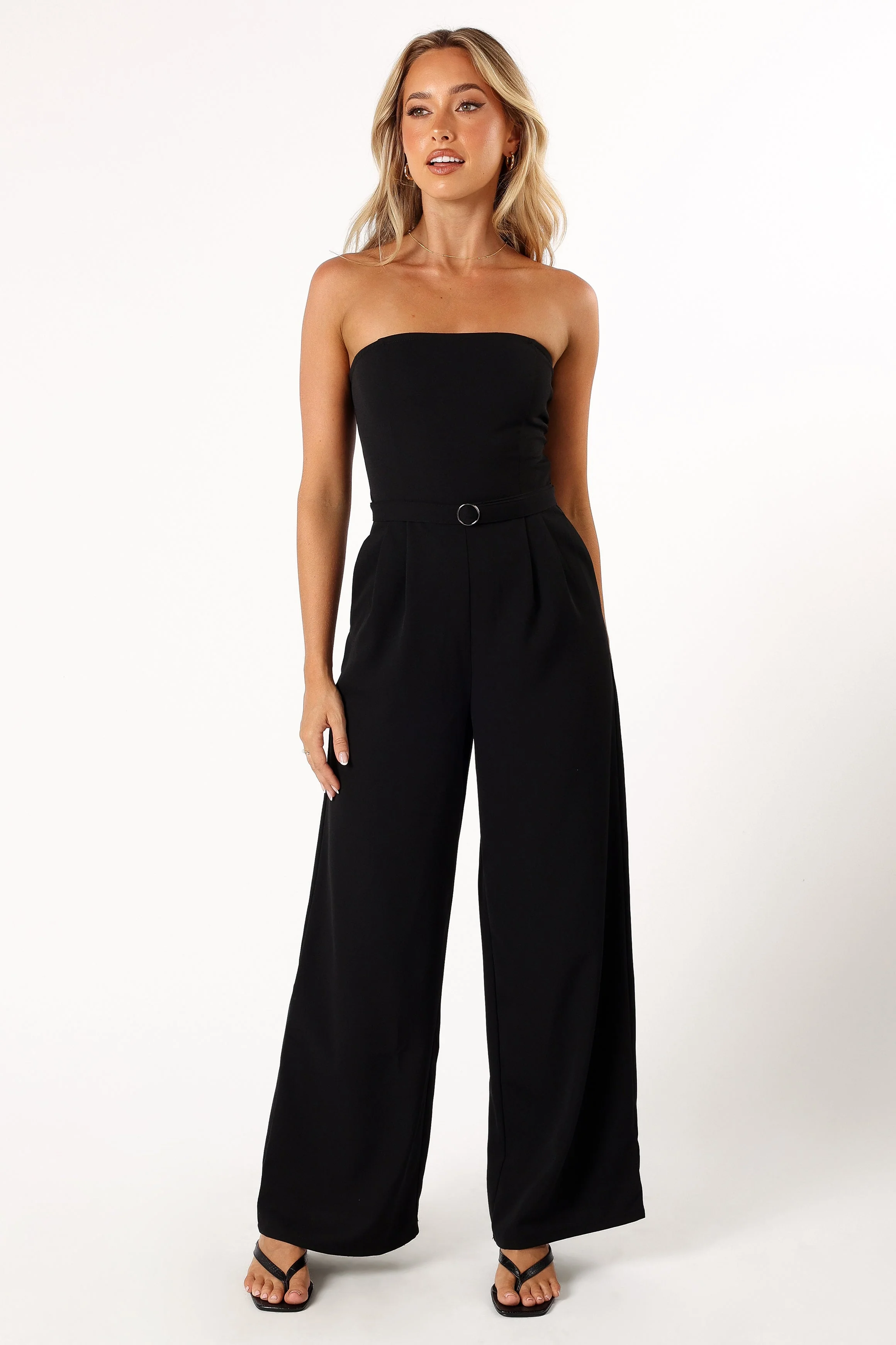 Hansen Strapless Jumpsuit - Black