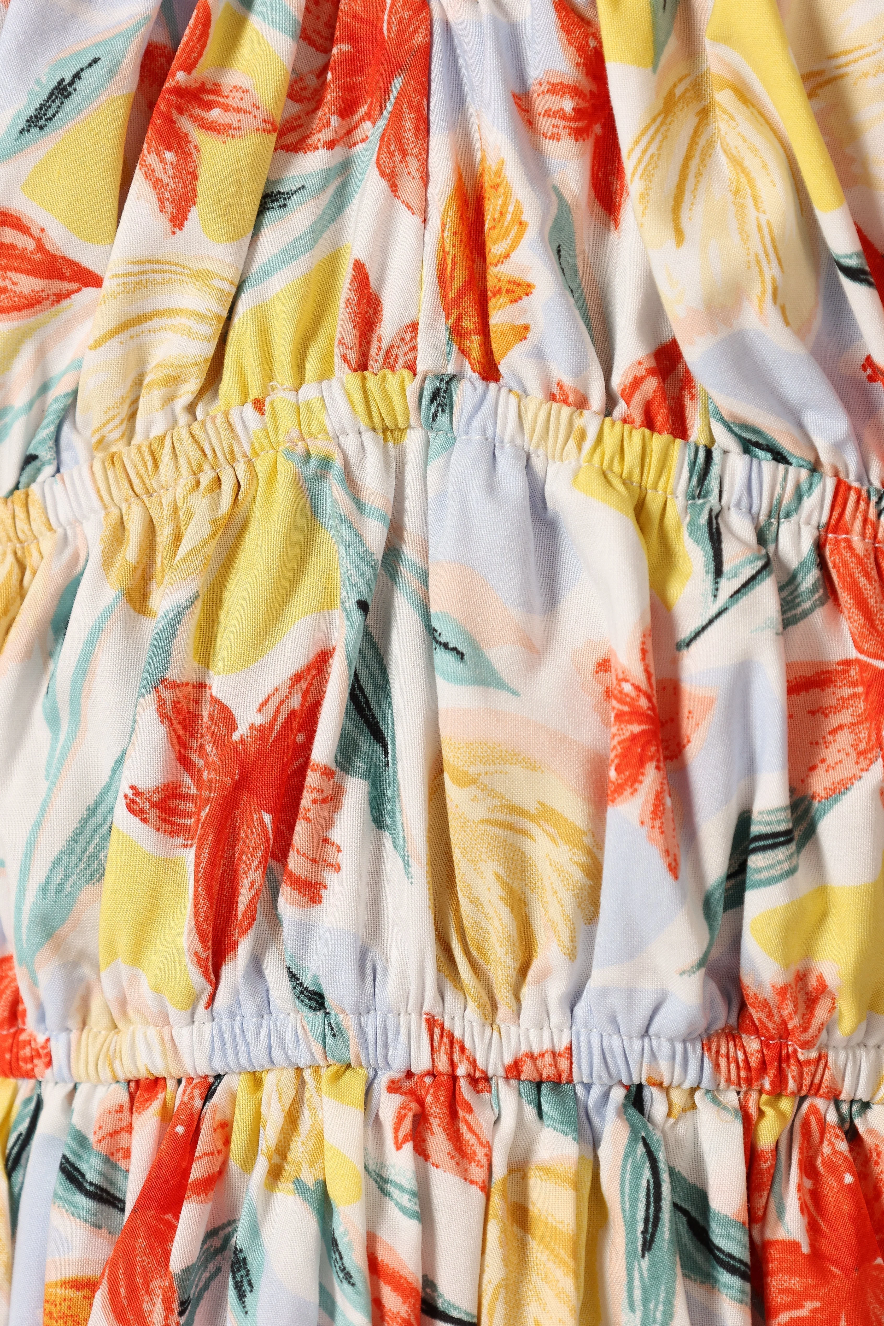 Tenaya Mini Dress - Orange