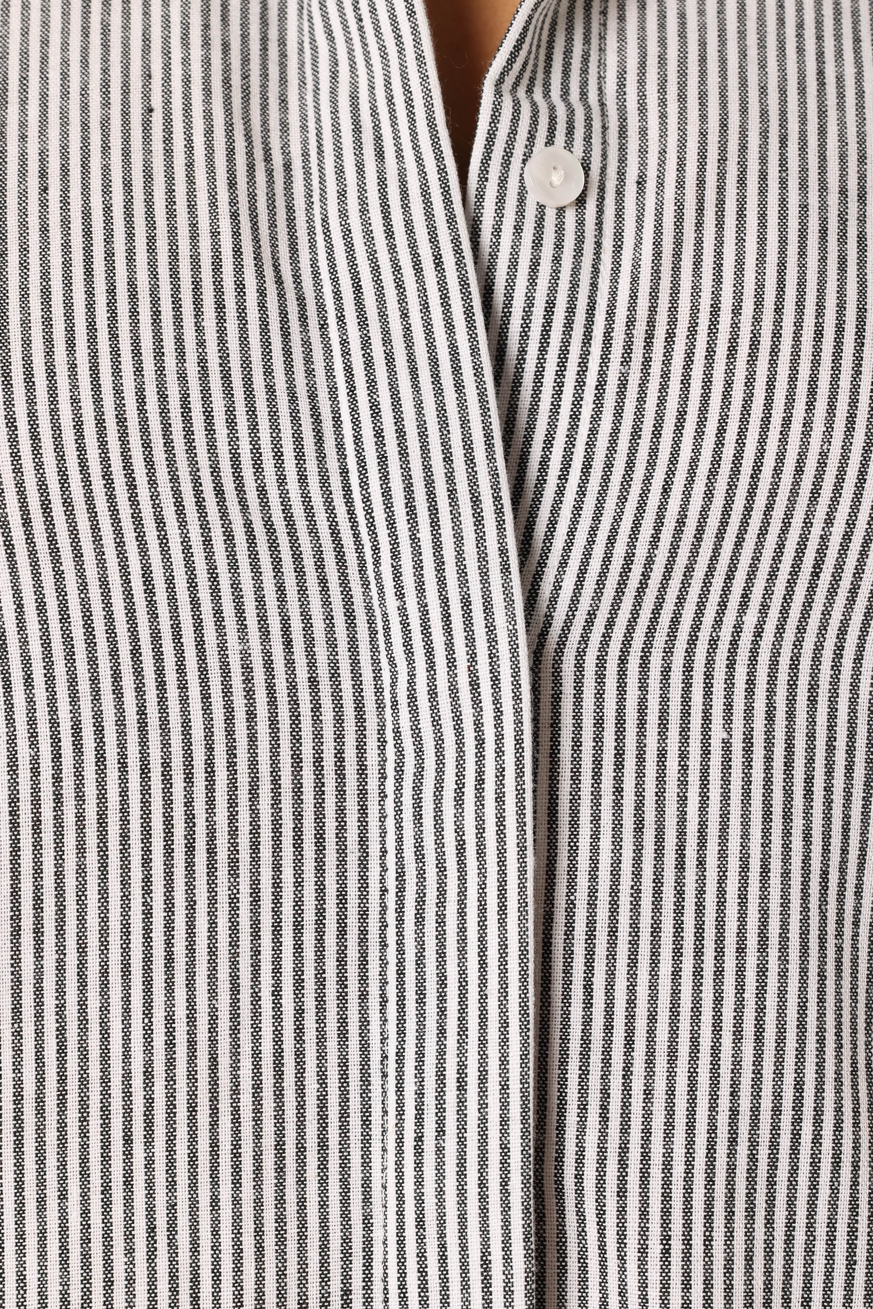 Ella Playsuit - Black Stripe