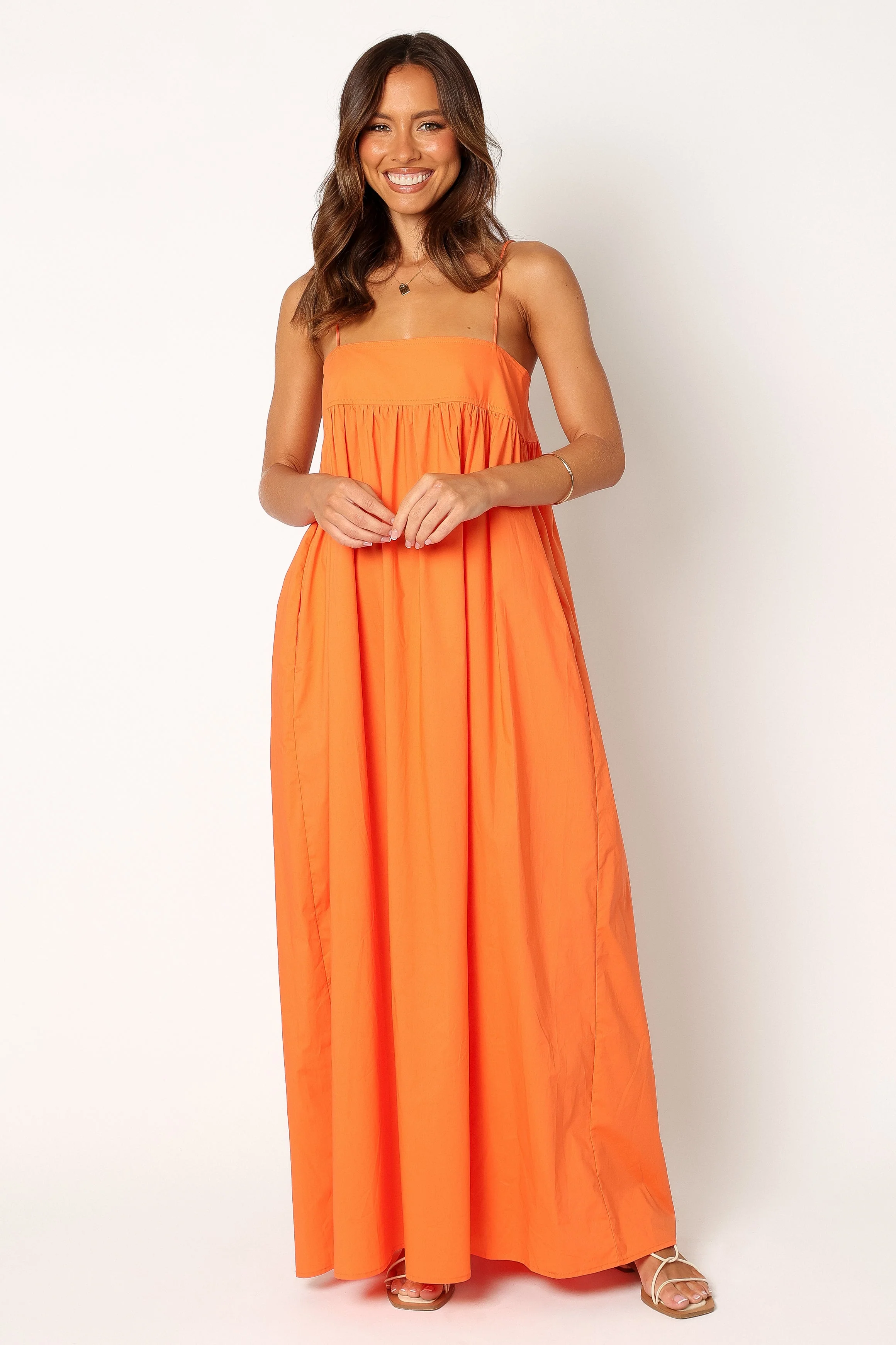 Serina Maxi Dress - Orange