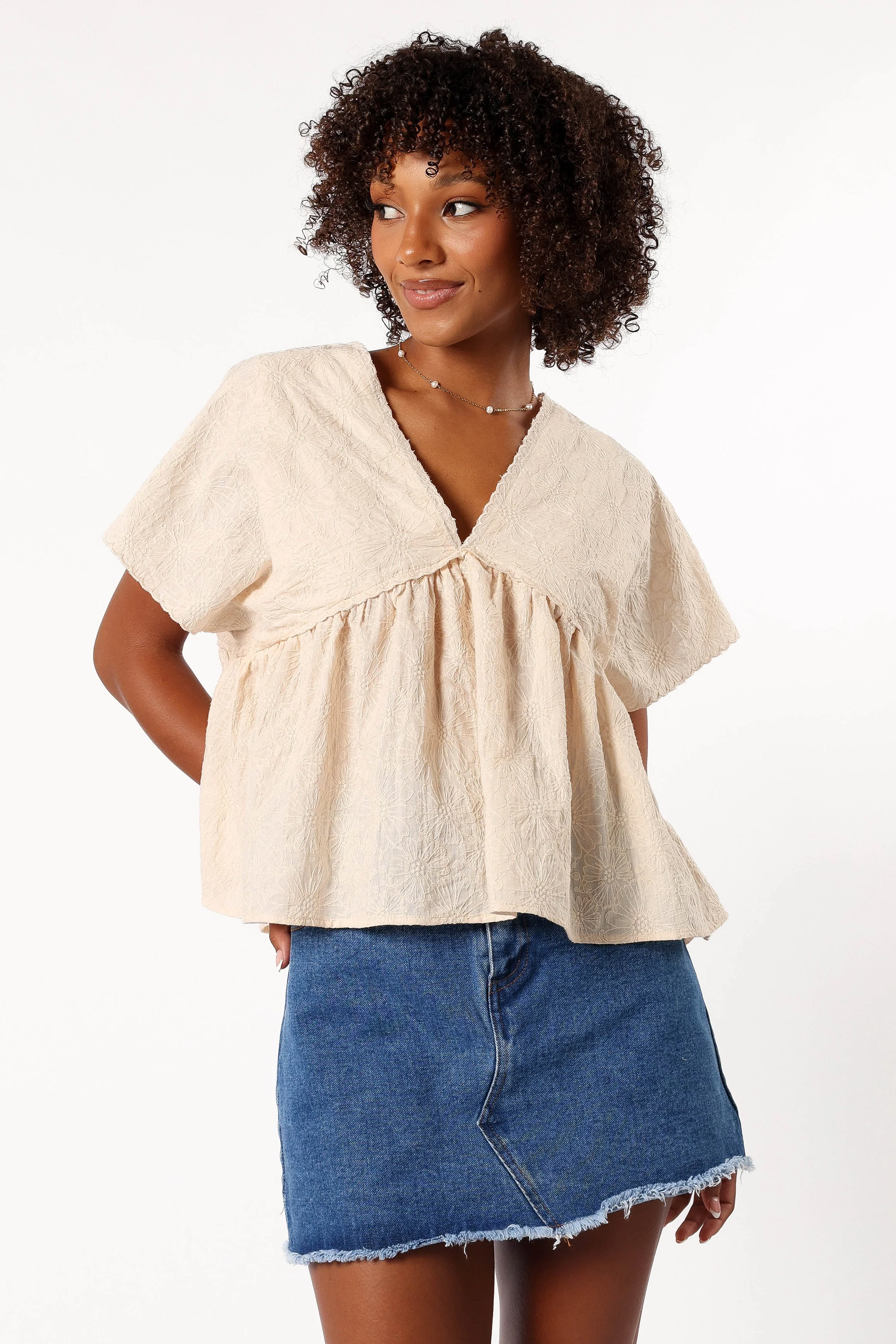 Madelyn Top - Cream
