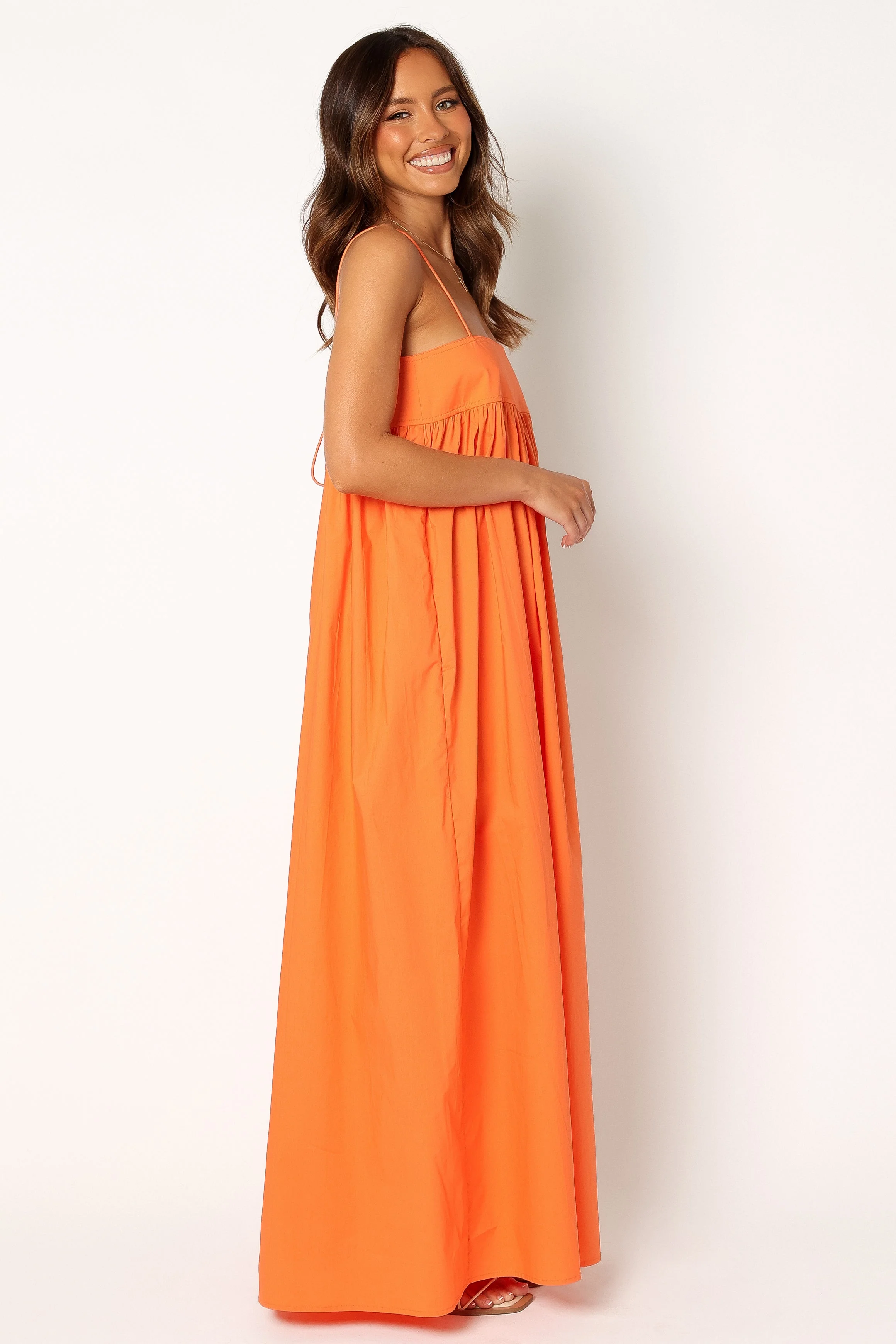 Serina Maxi Dress - Orange