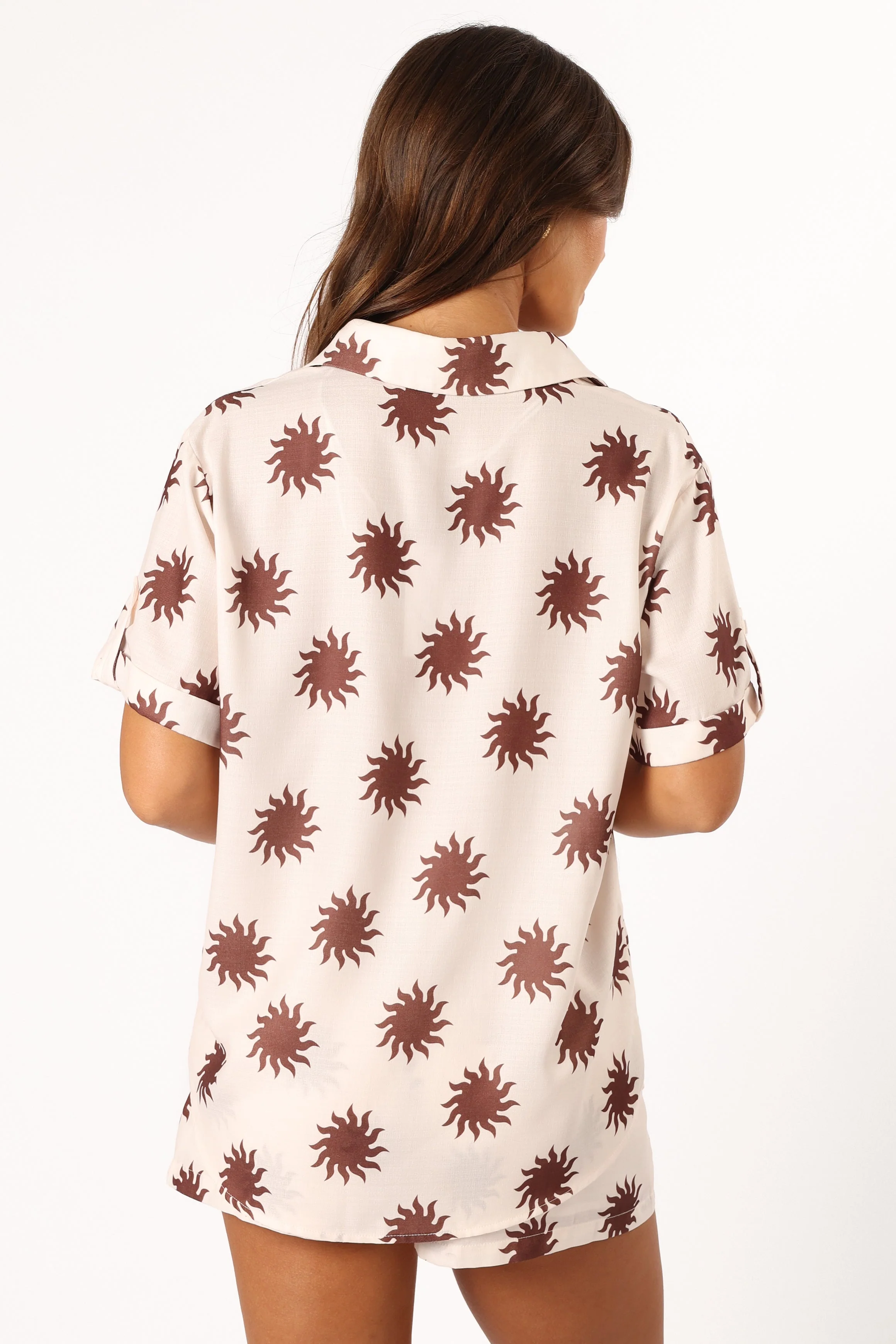 Marlene Button Down Shirt - Cream