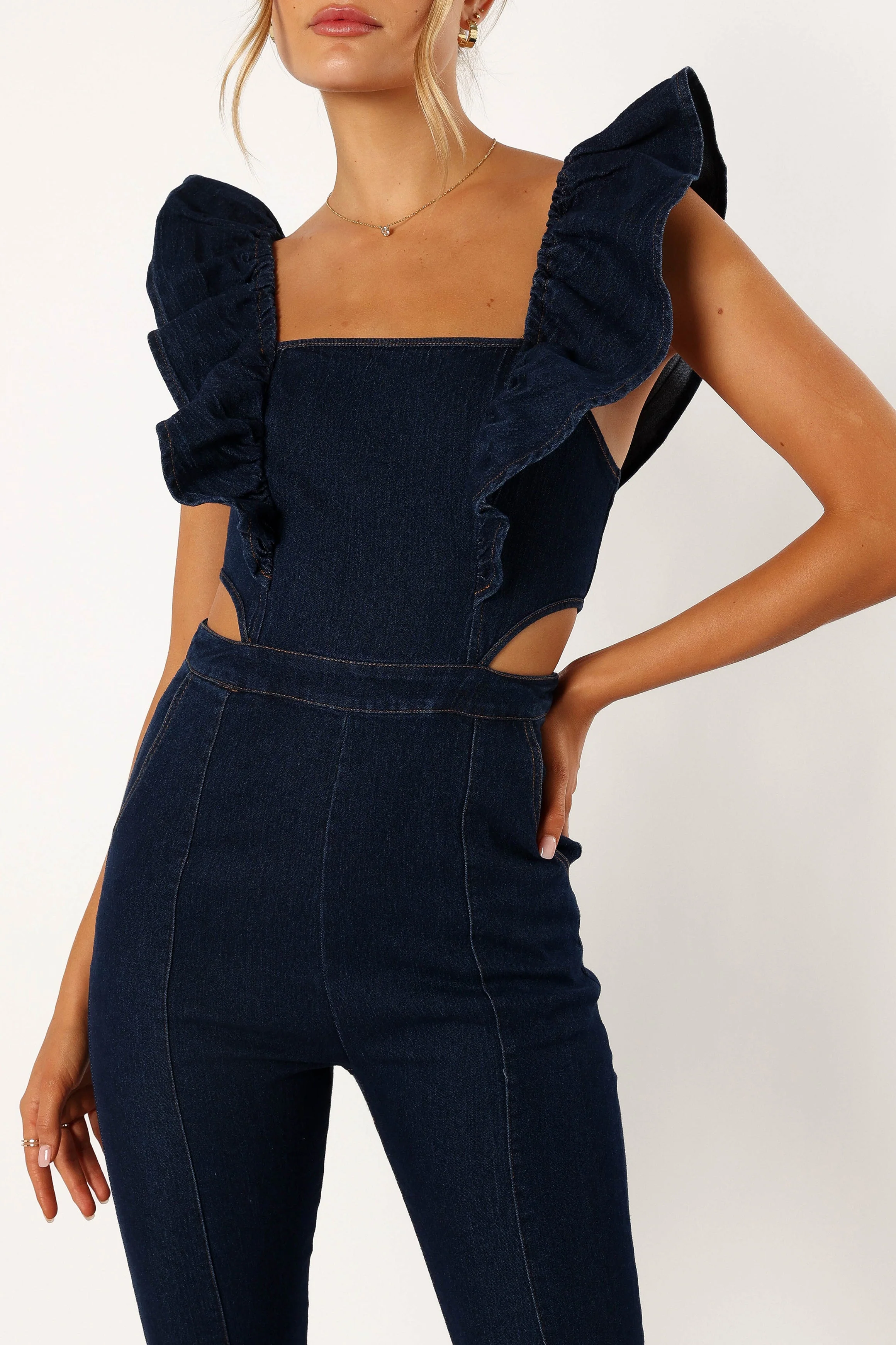 Kimmie Jumpsuit - Dark Denim