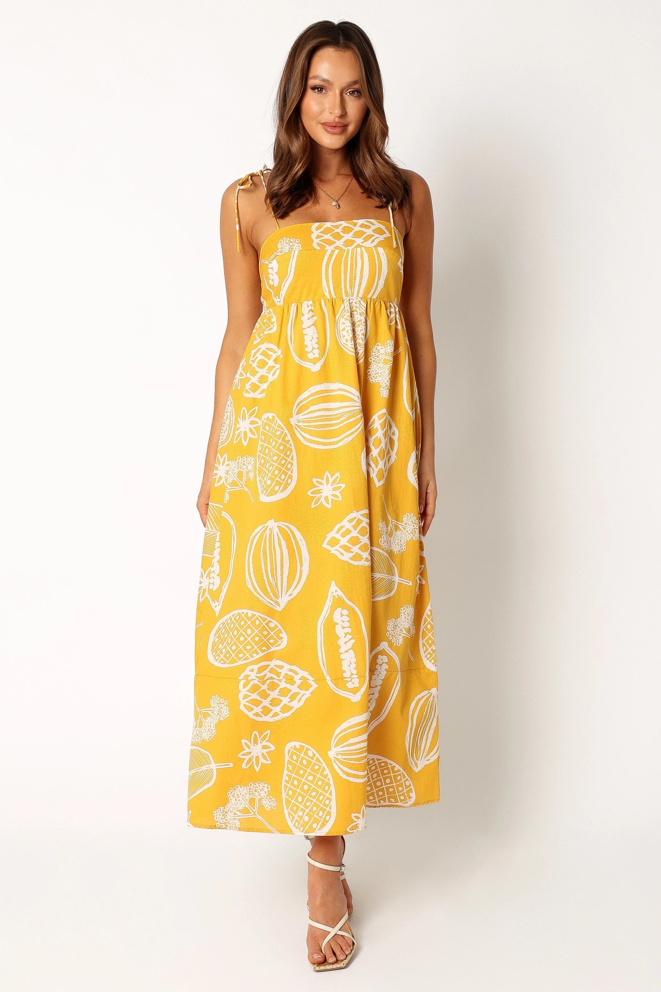 Sloane Maxi Dress - Yellow