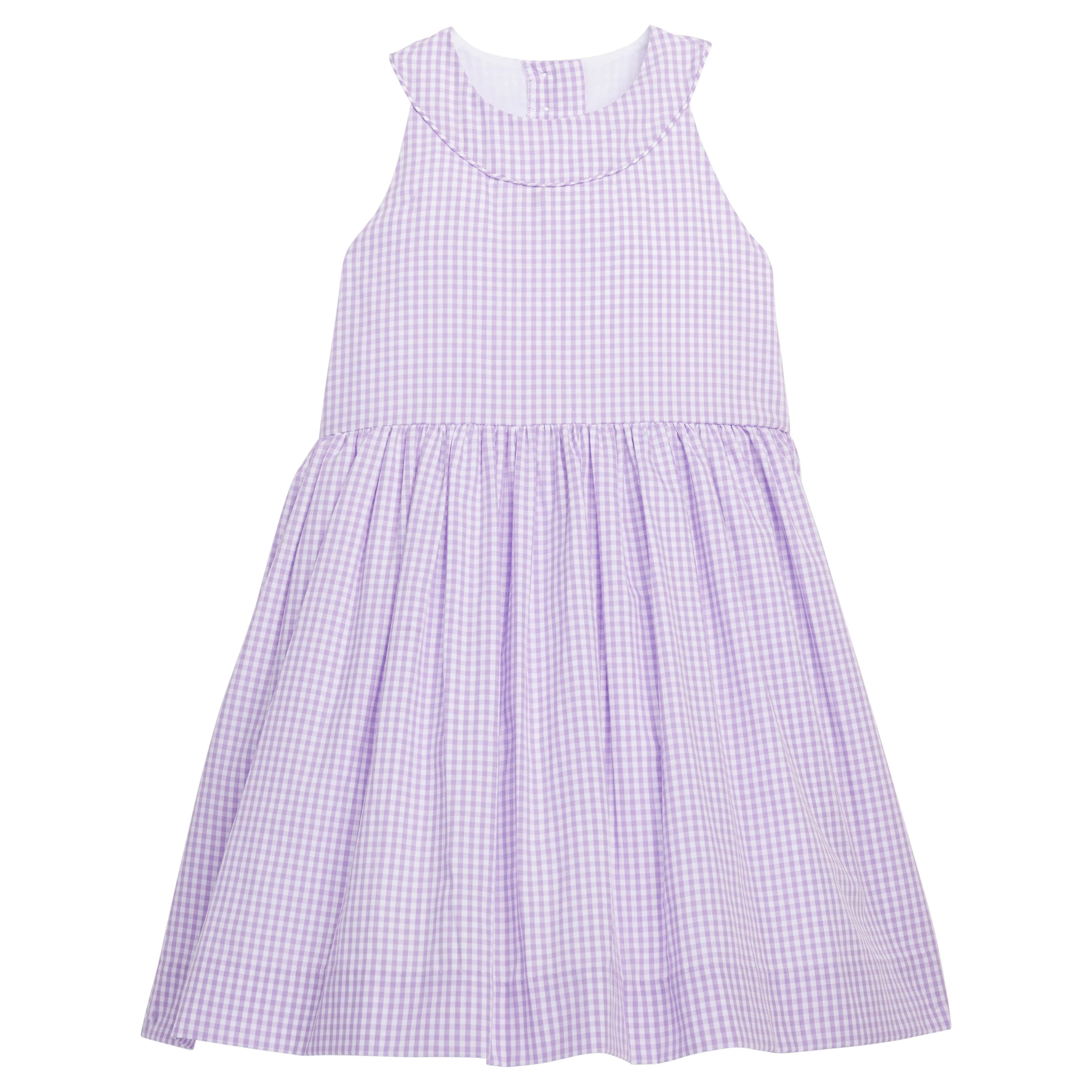 Annie Dress - Lavender Gingham