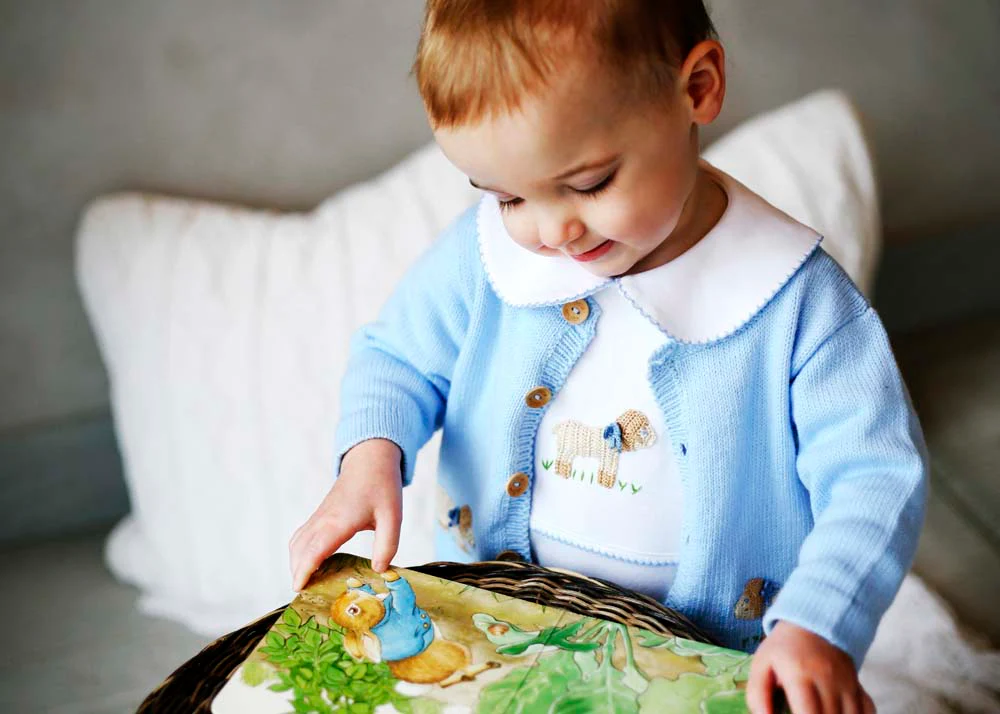 Boy Sheep Crochet Playsuit