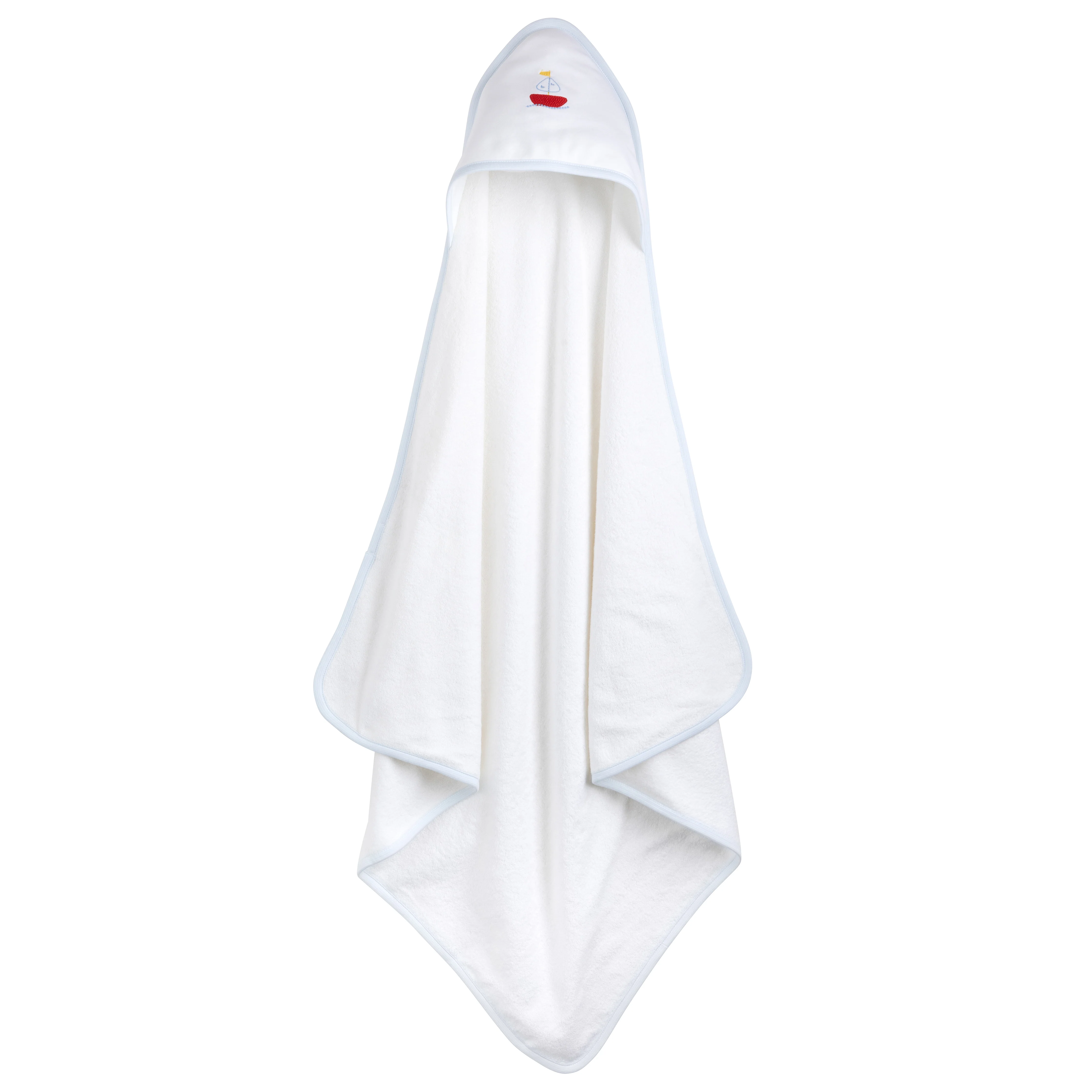 Hooded Towel - Sailboat