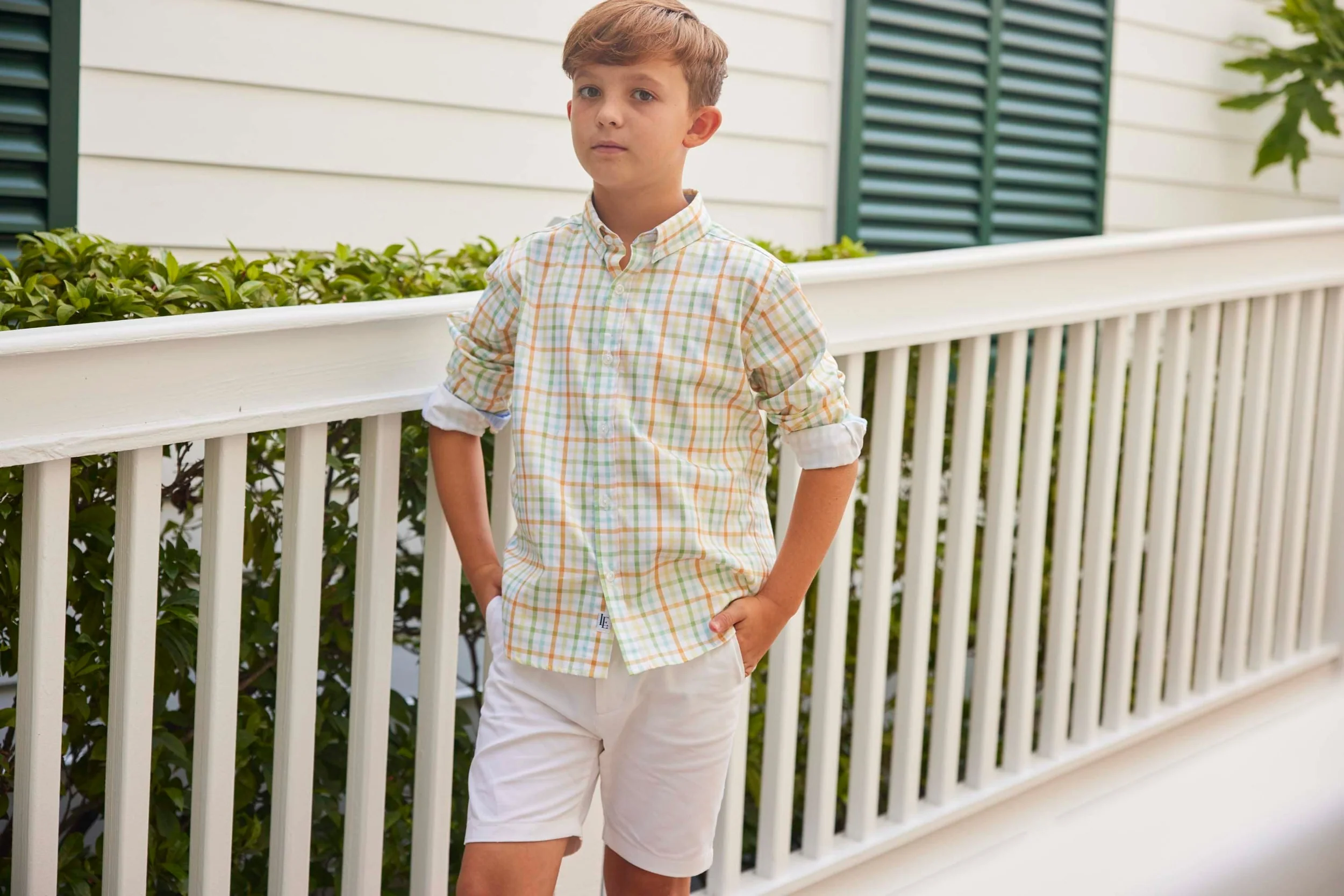 Button Down Shirt - Preppy Check