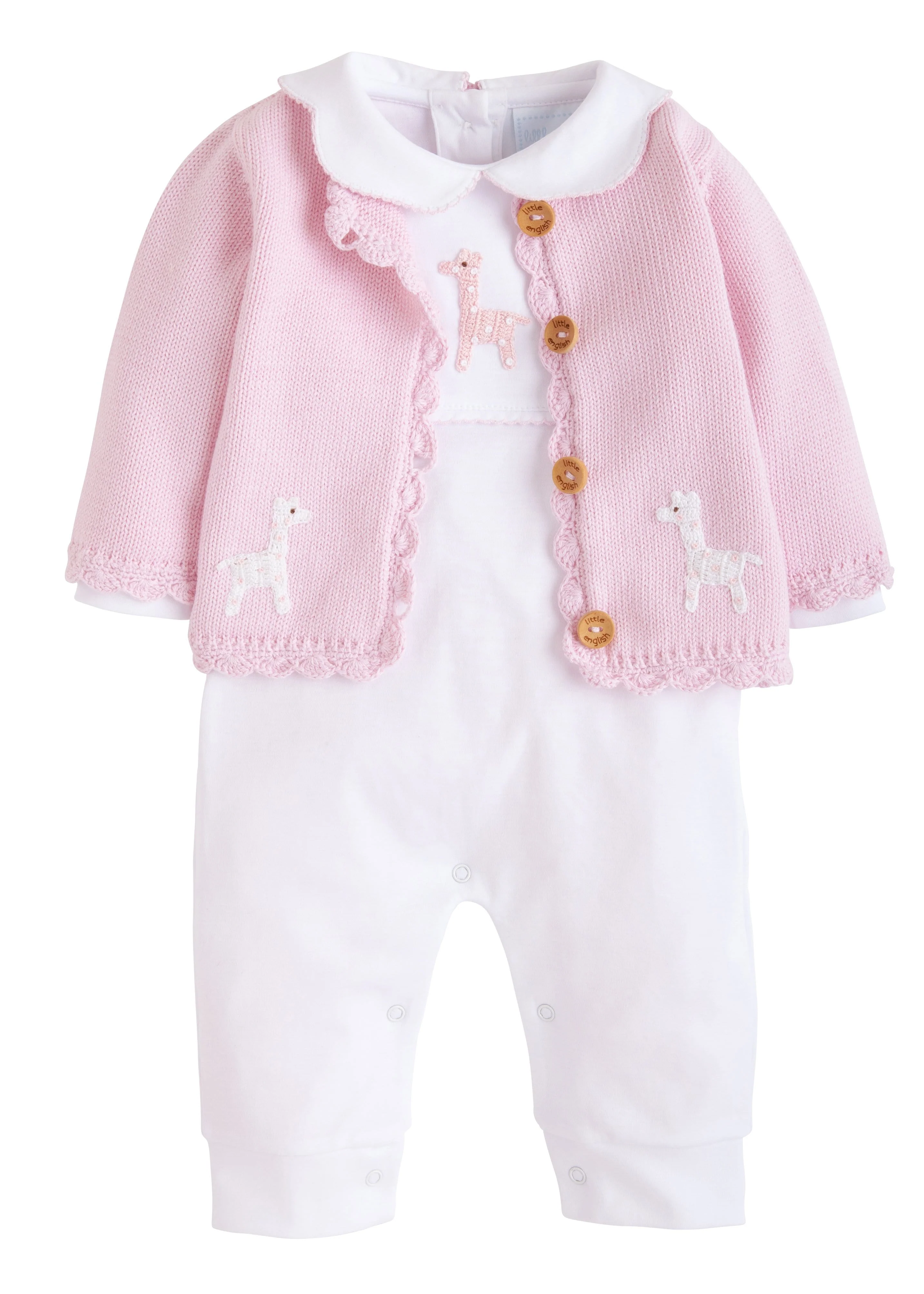 Girl Giraffe Crochet Sweater