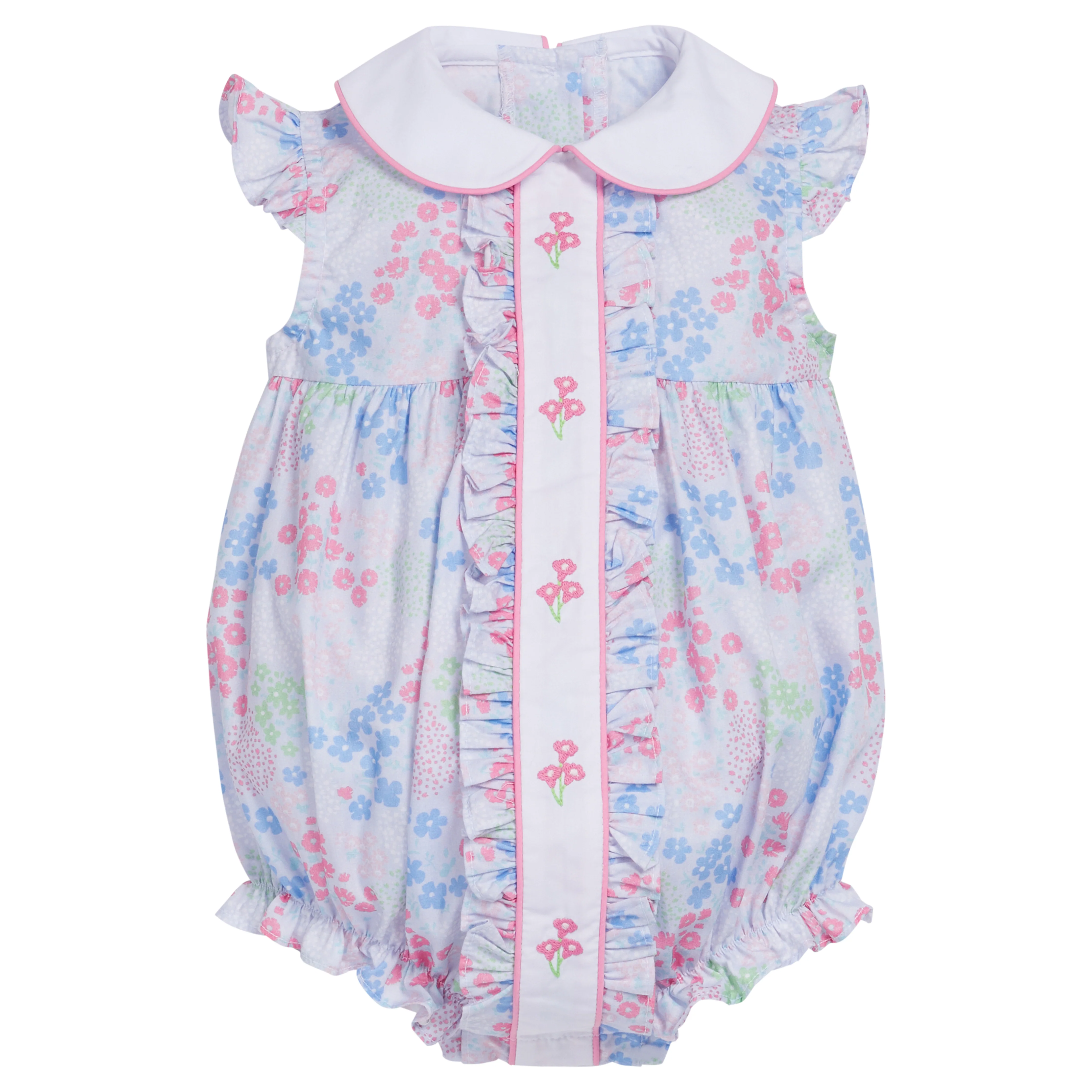 Angel Sleeve Ruffled Sally Bubble - Wingate Floral