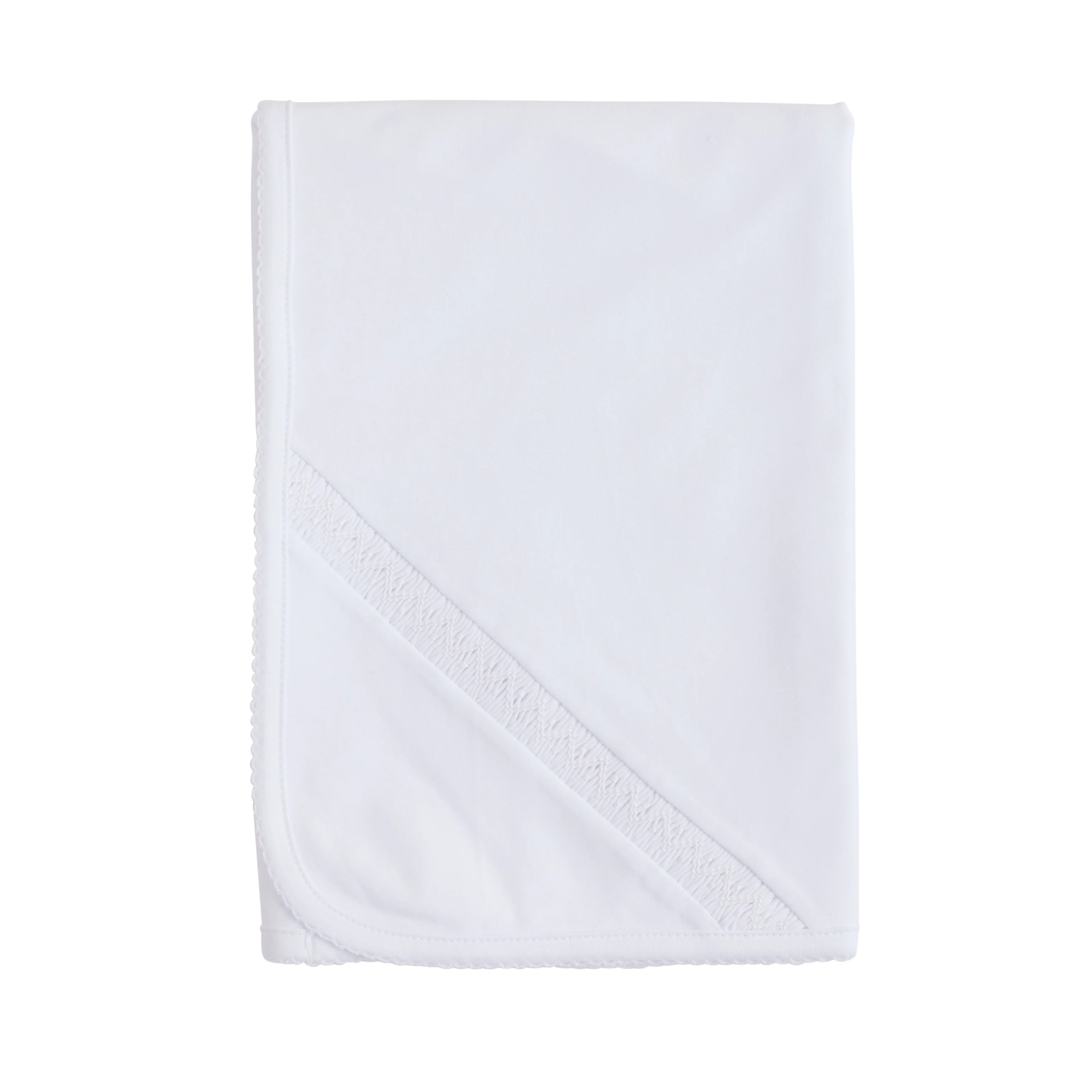 Welcome Home Layette Blanket - White