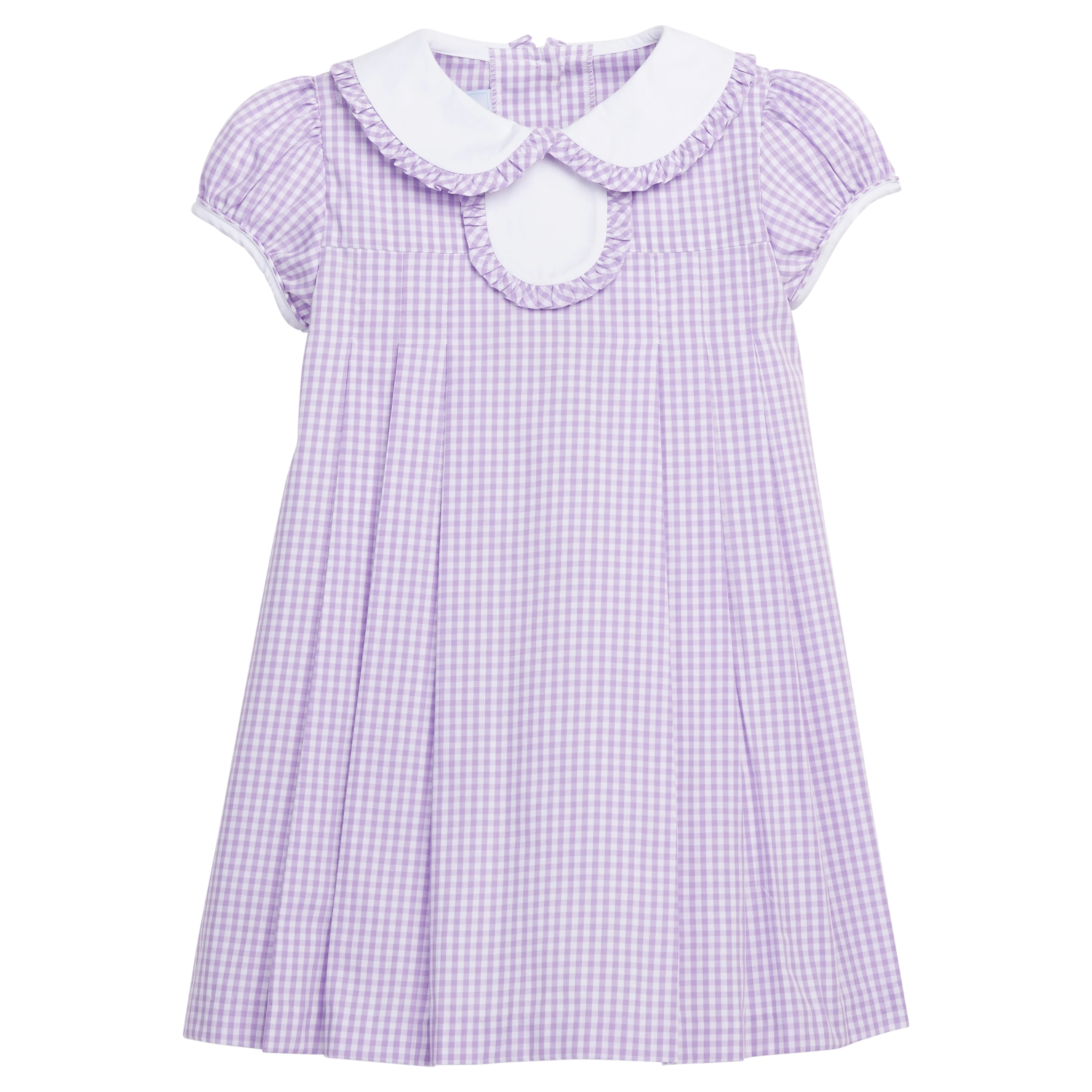 Piper Dress - Lavender Gingham
