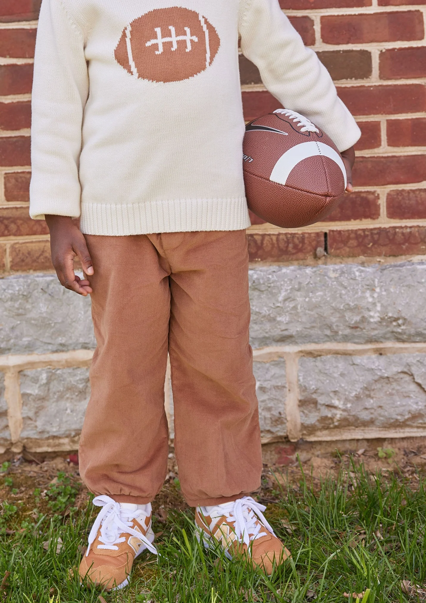 Banded Pant - Chestnut Corduroy