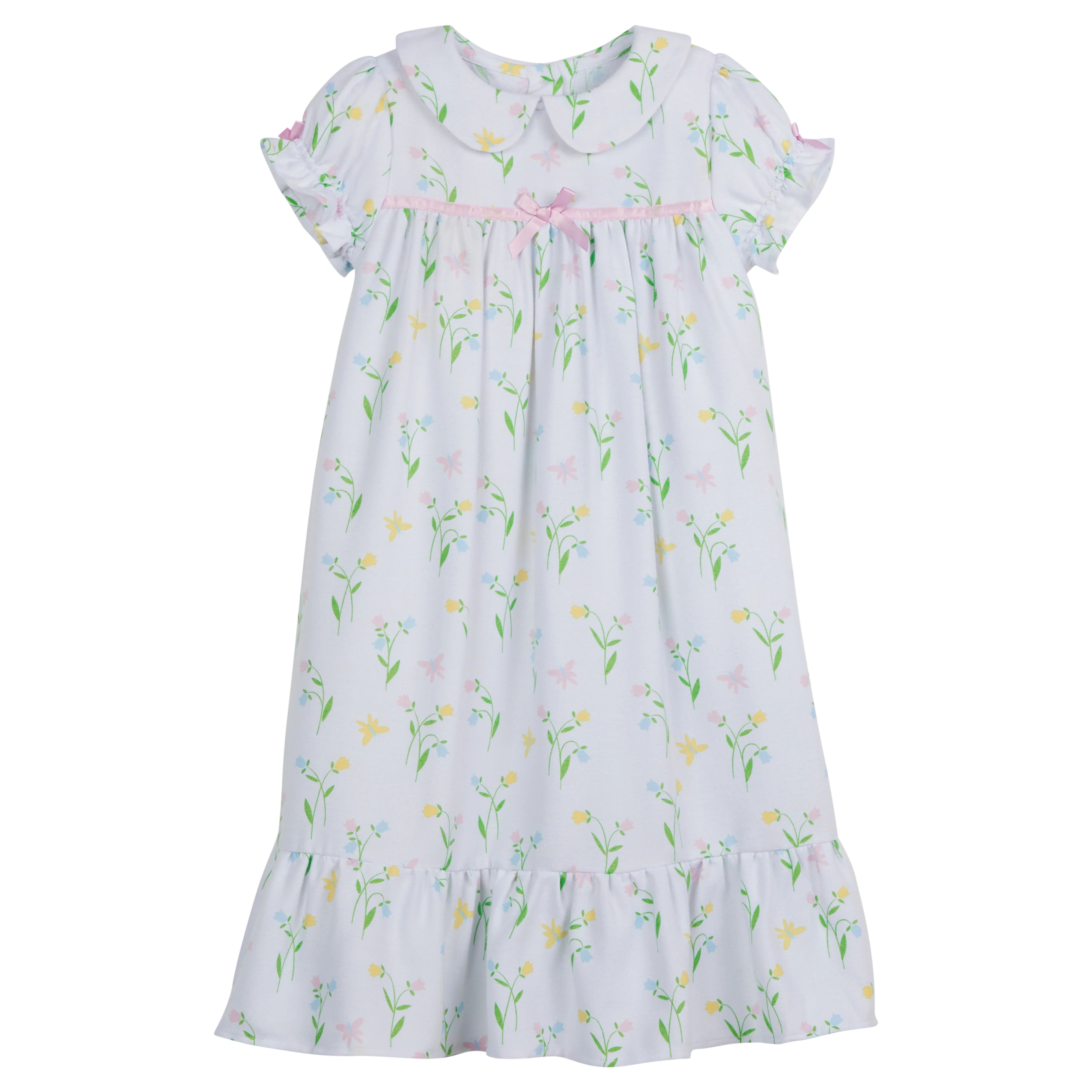 Classic Short Sleeve Nightgown - Butterfly Garden
