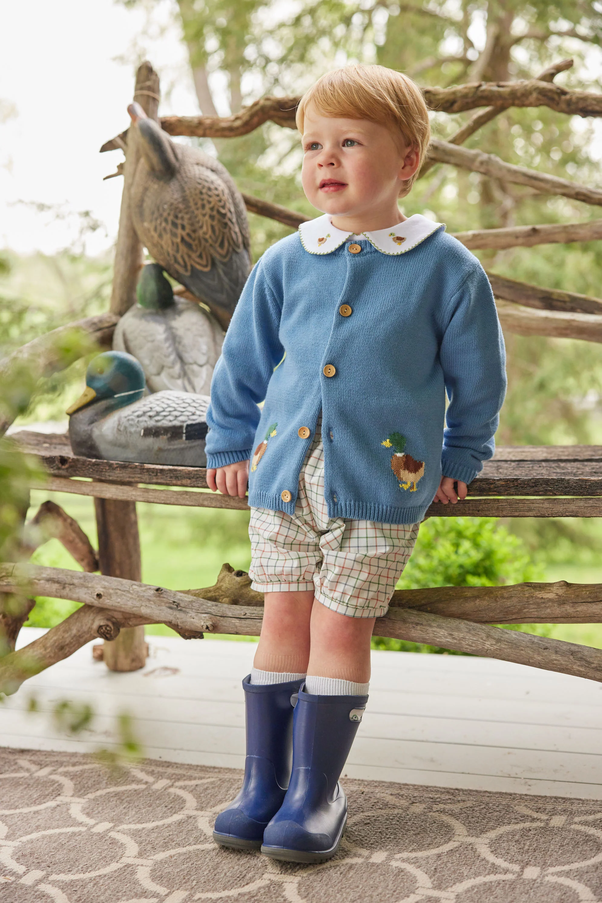 Banded Short - Hunter Tattersall