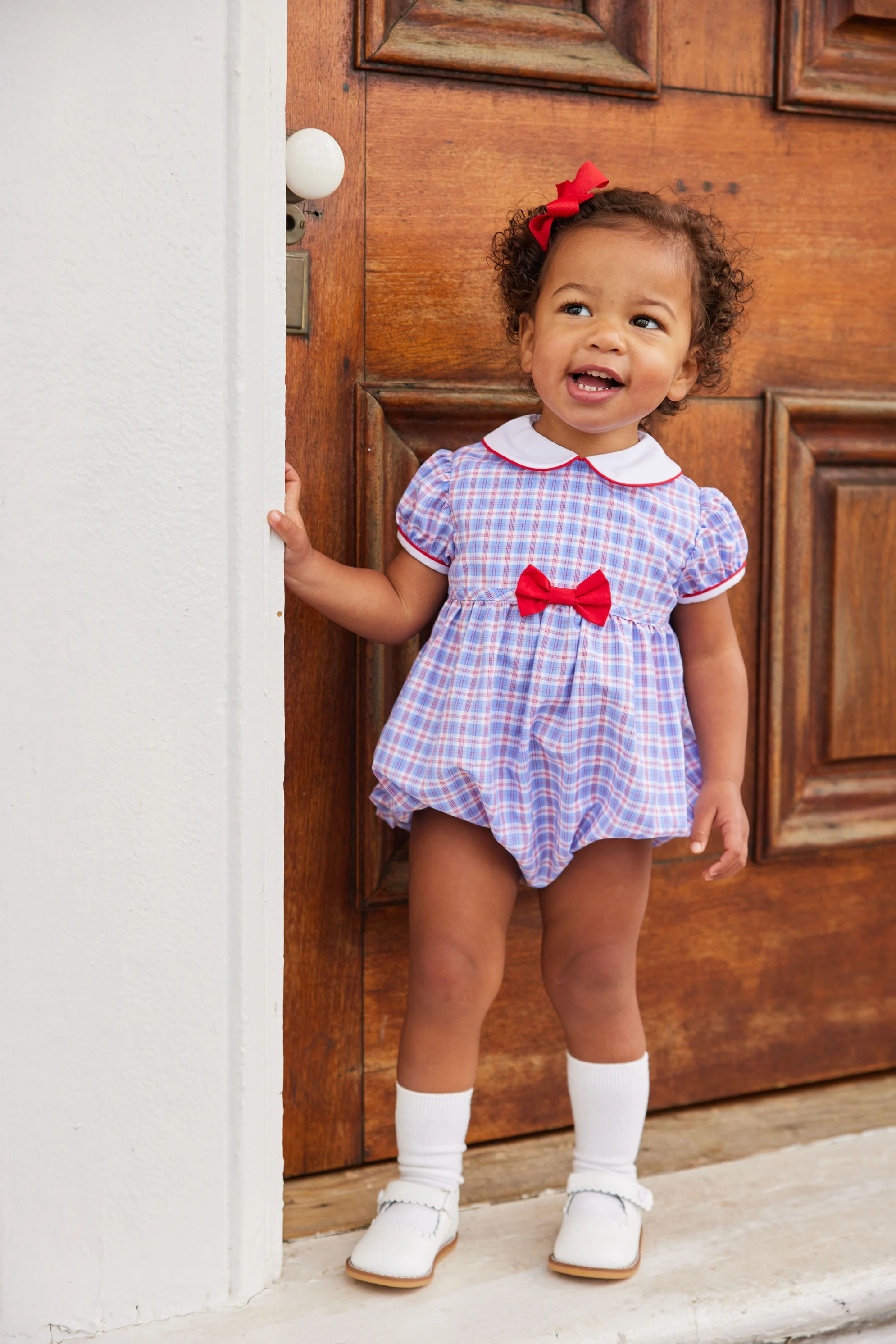 Davant Bow Bubble - Paddington Plaid