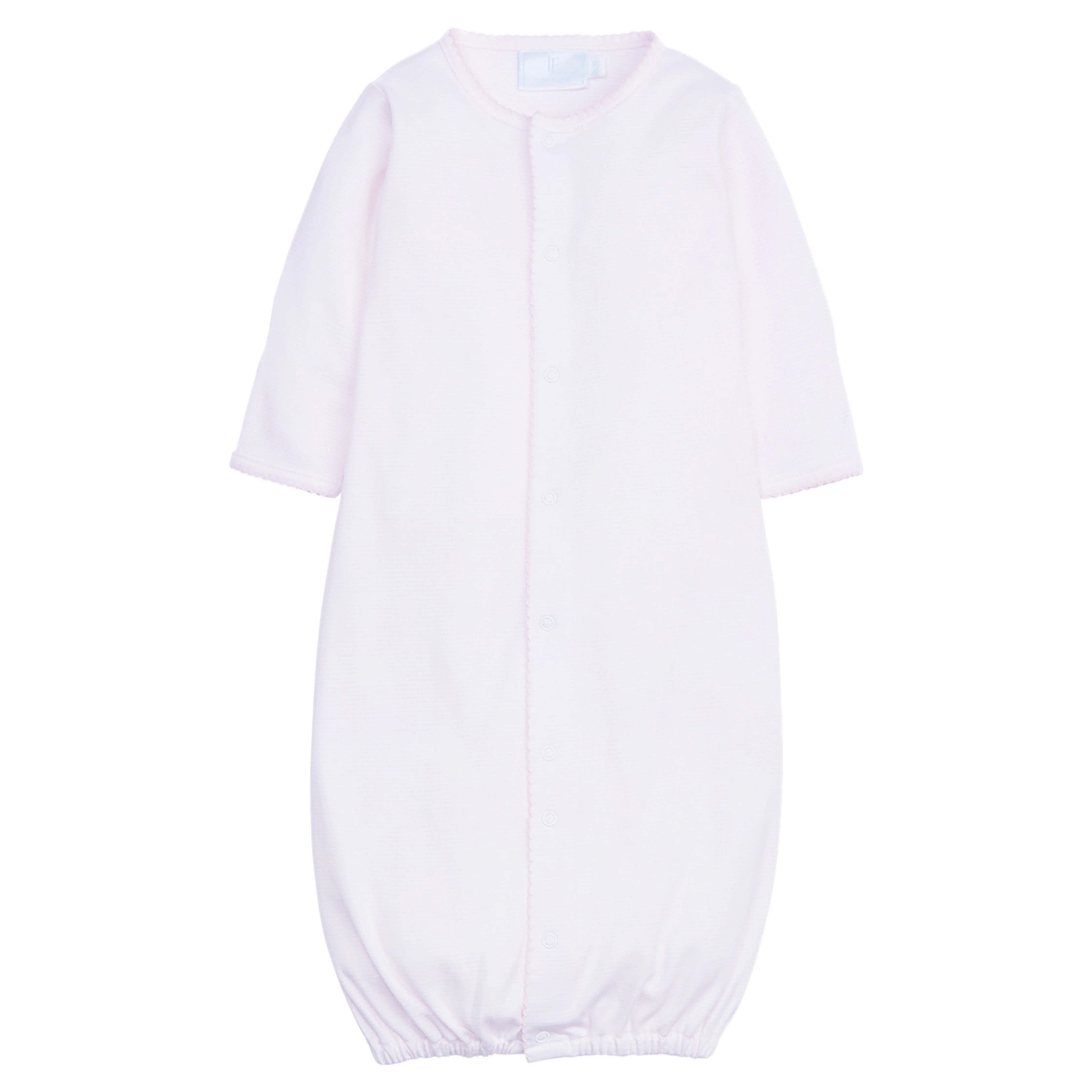 Signature Stripe Newborn Converter Gown - Light Pink