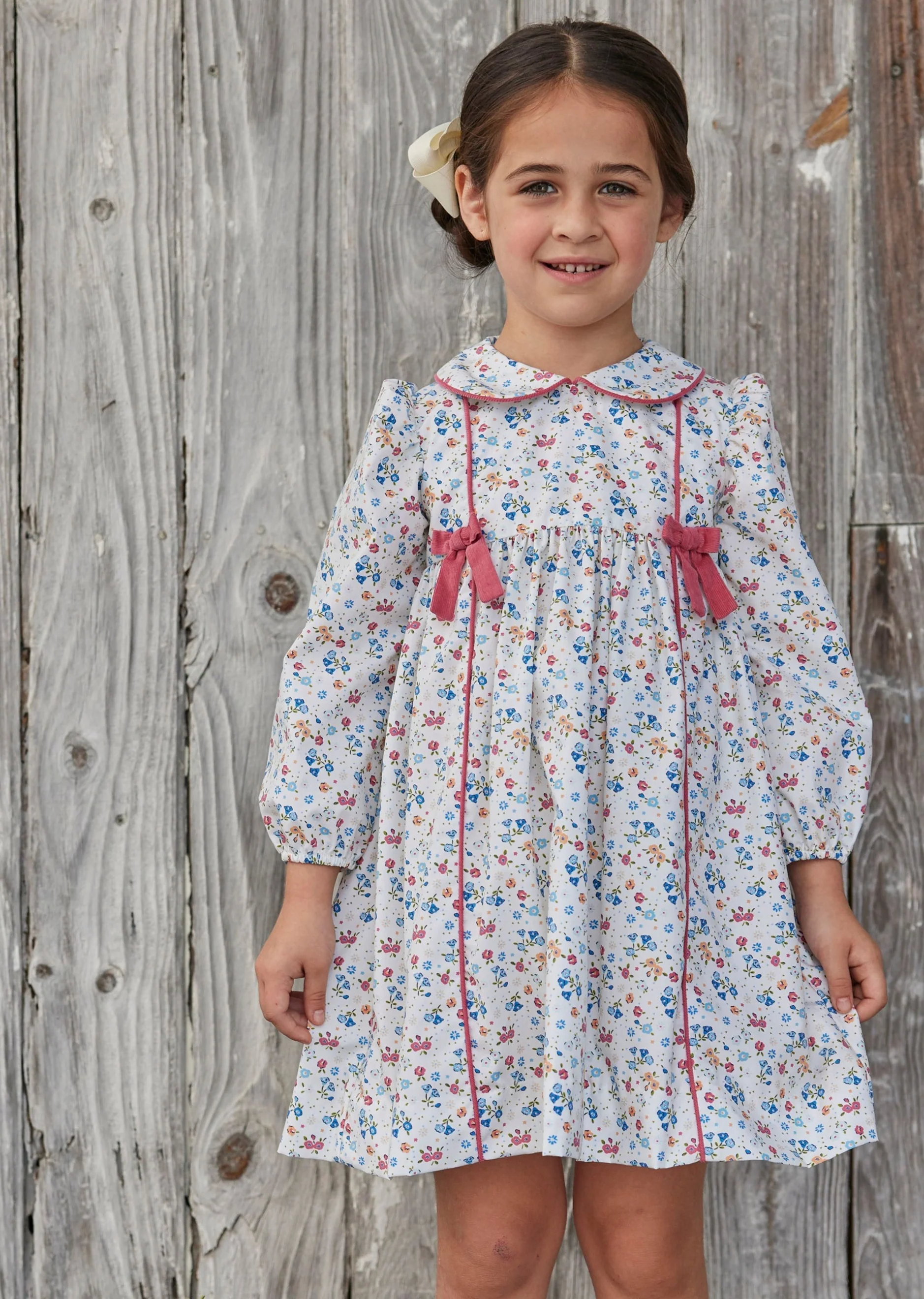 Lottie Bow Dress - Essex Floral