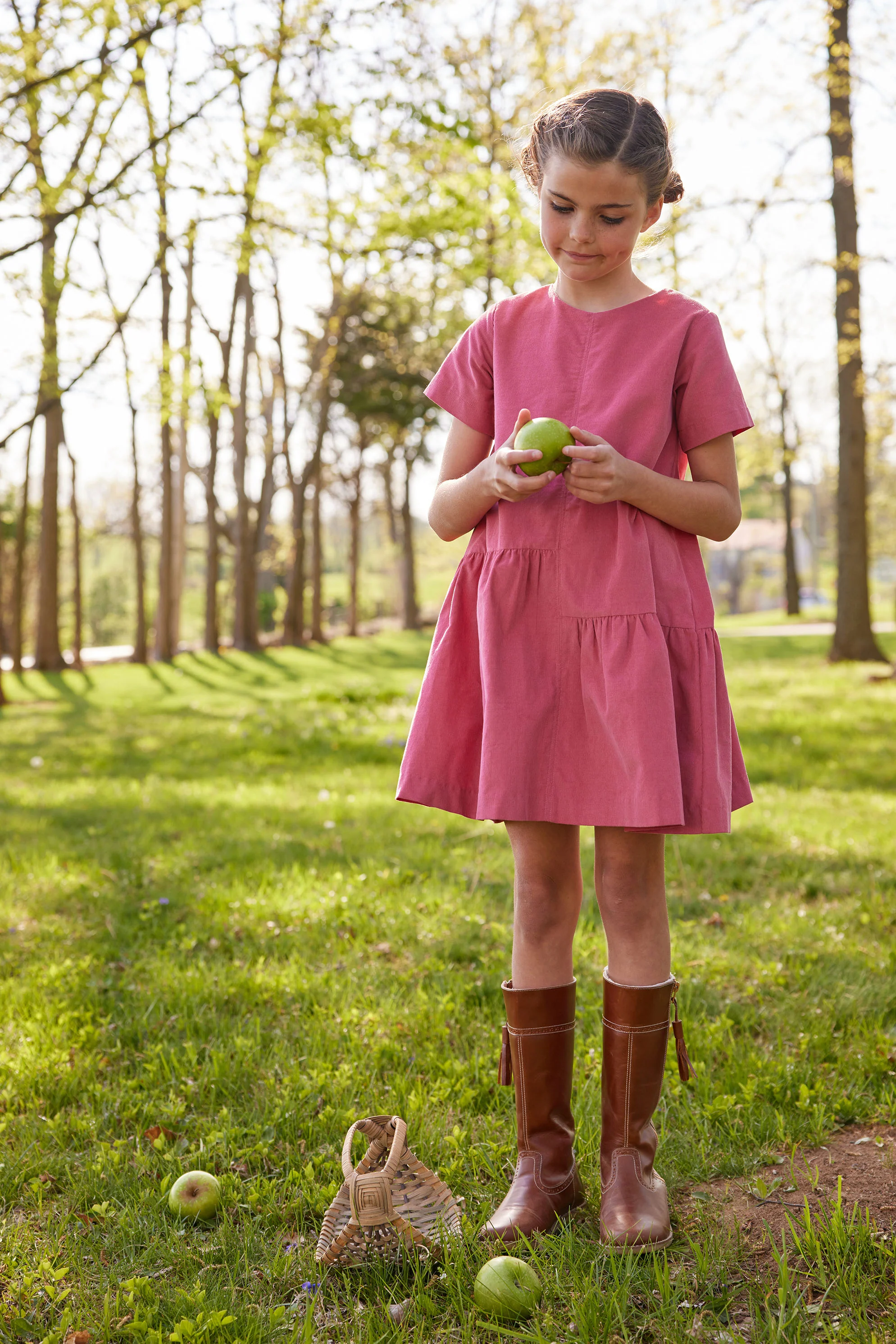 Asymmetrical Jillian Dress - Vintage Nantucket Corduroy