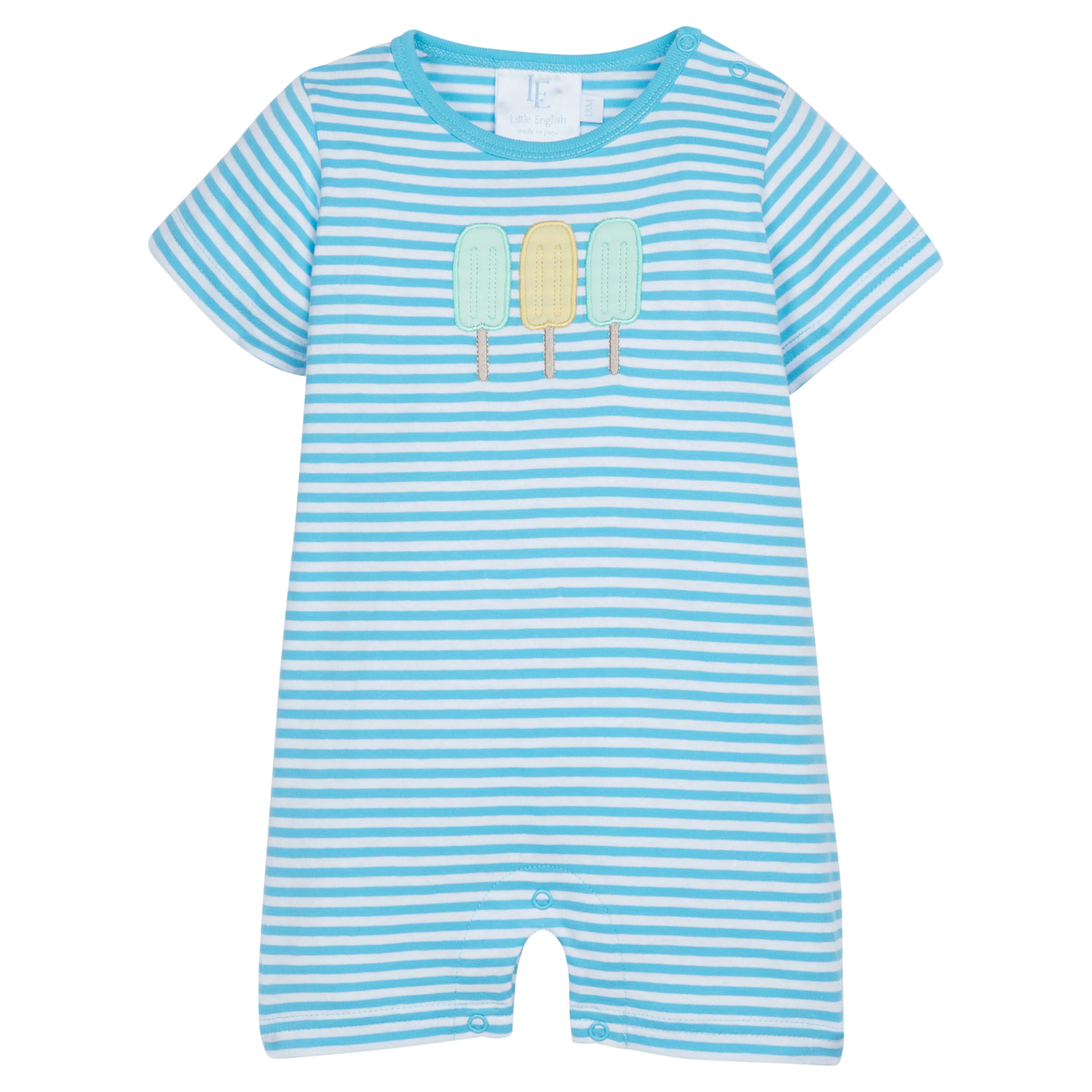 Applique Romper - Popsicle
