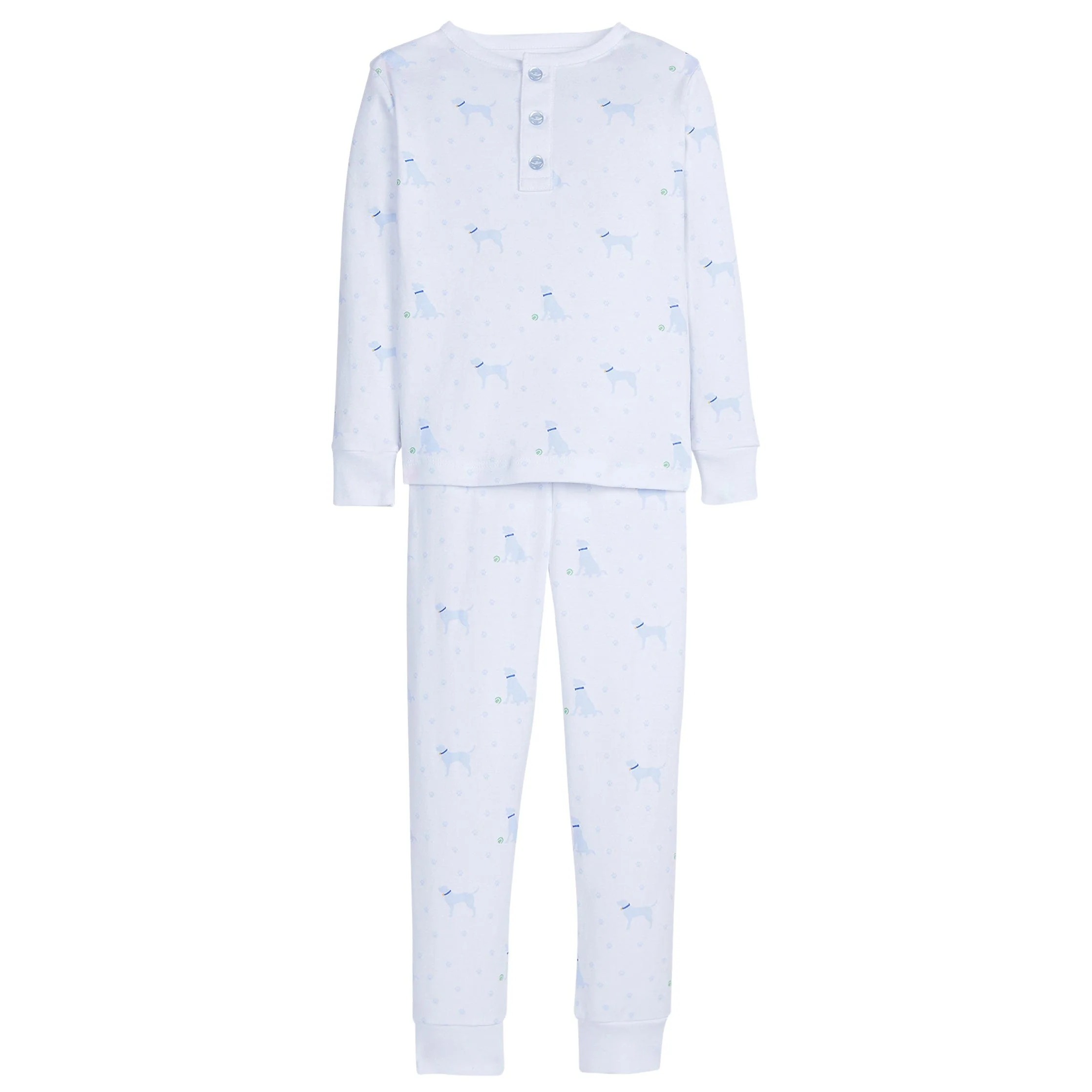Boy Printed Jammies - Blue Labs