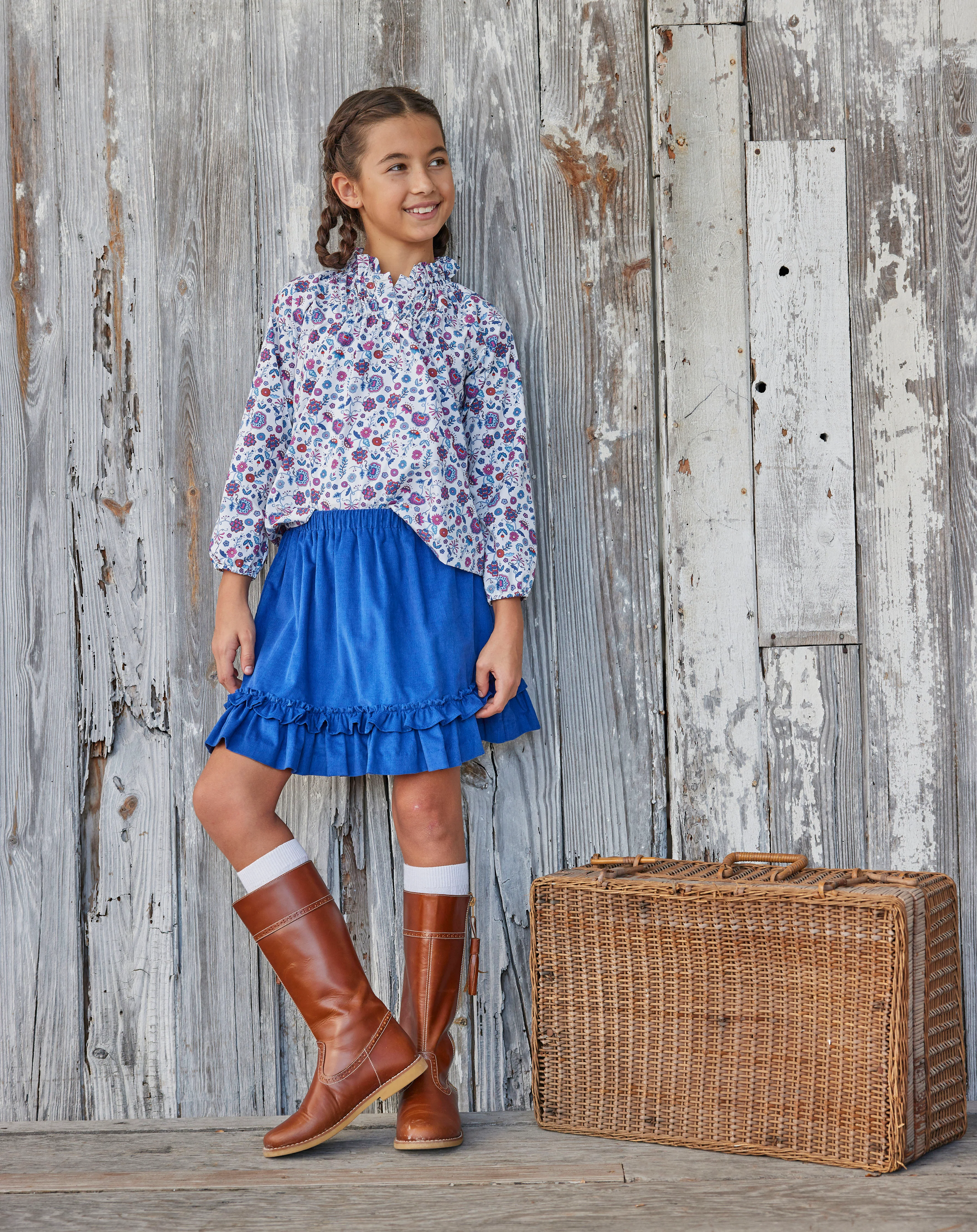 Cecilia Blouse - Braemar Floral