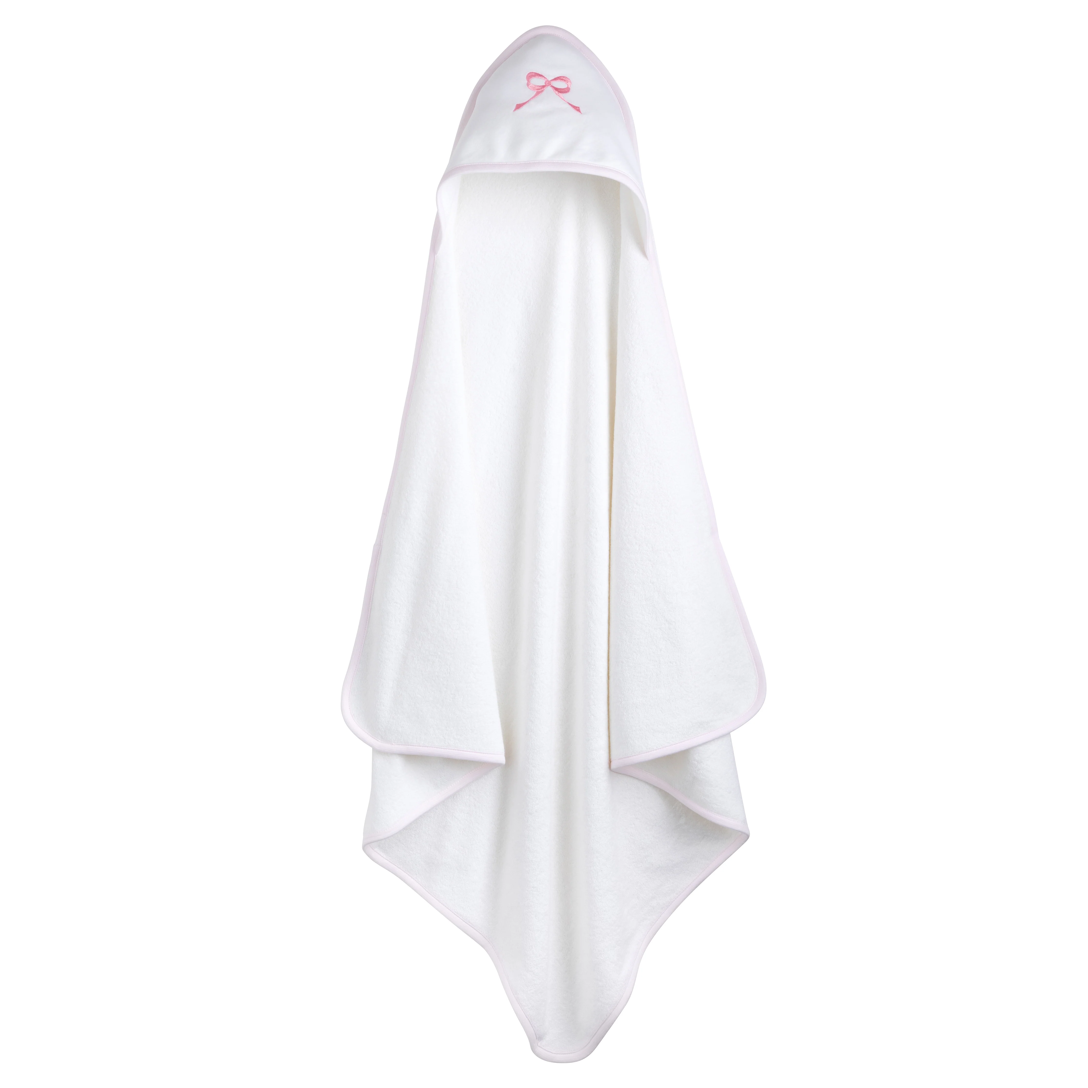 Hooded Towel - Pink Bow