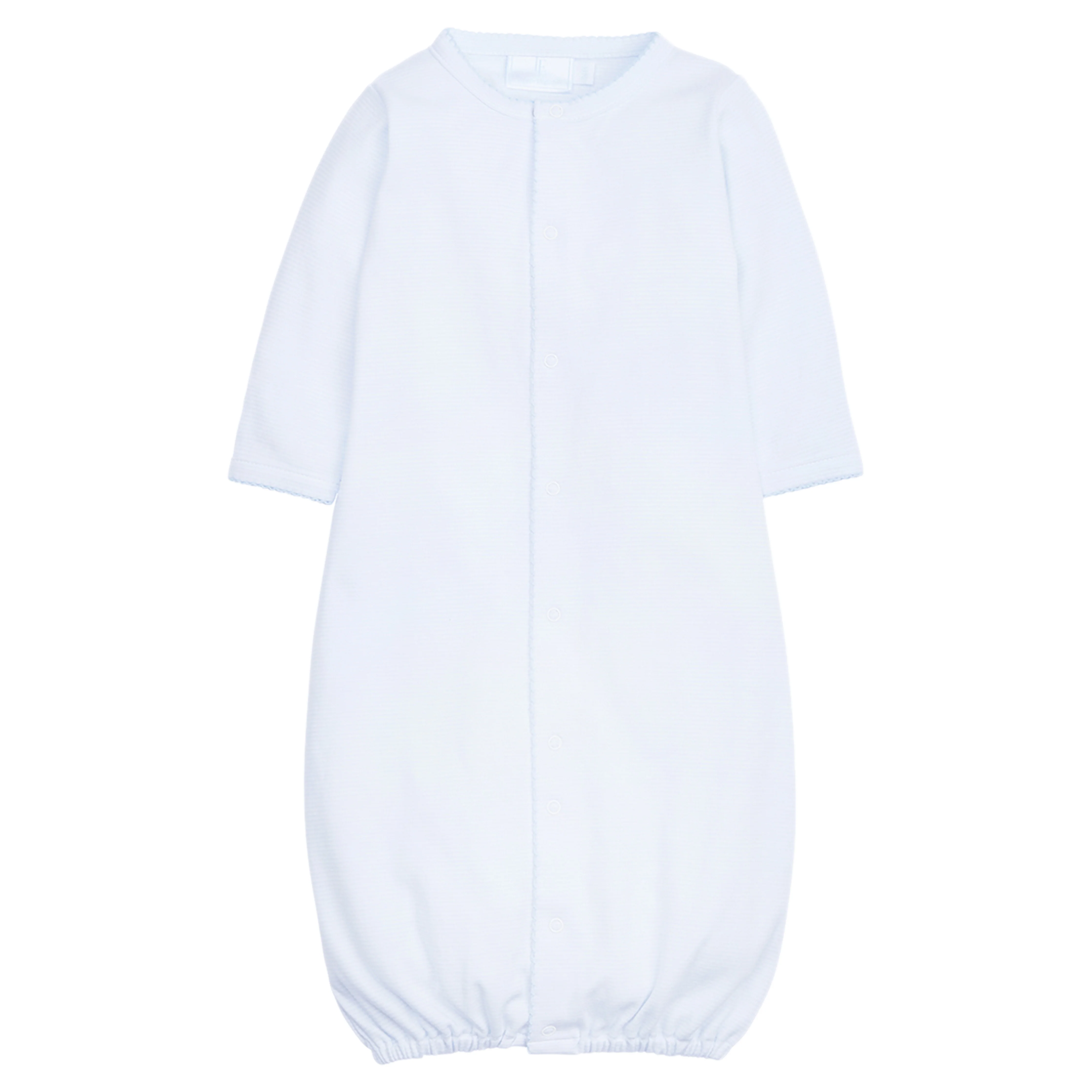 Signature Stripe Newborn Converter Gown - Light Blue