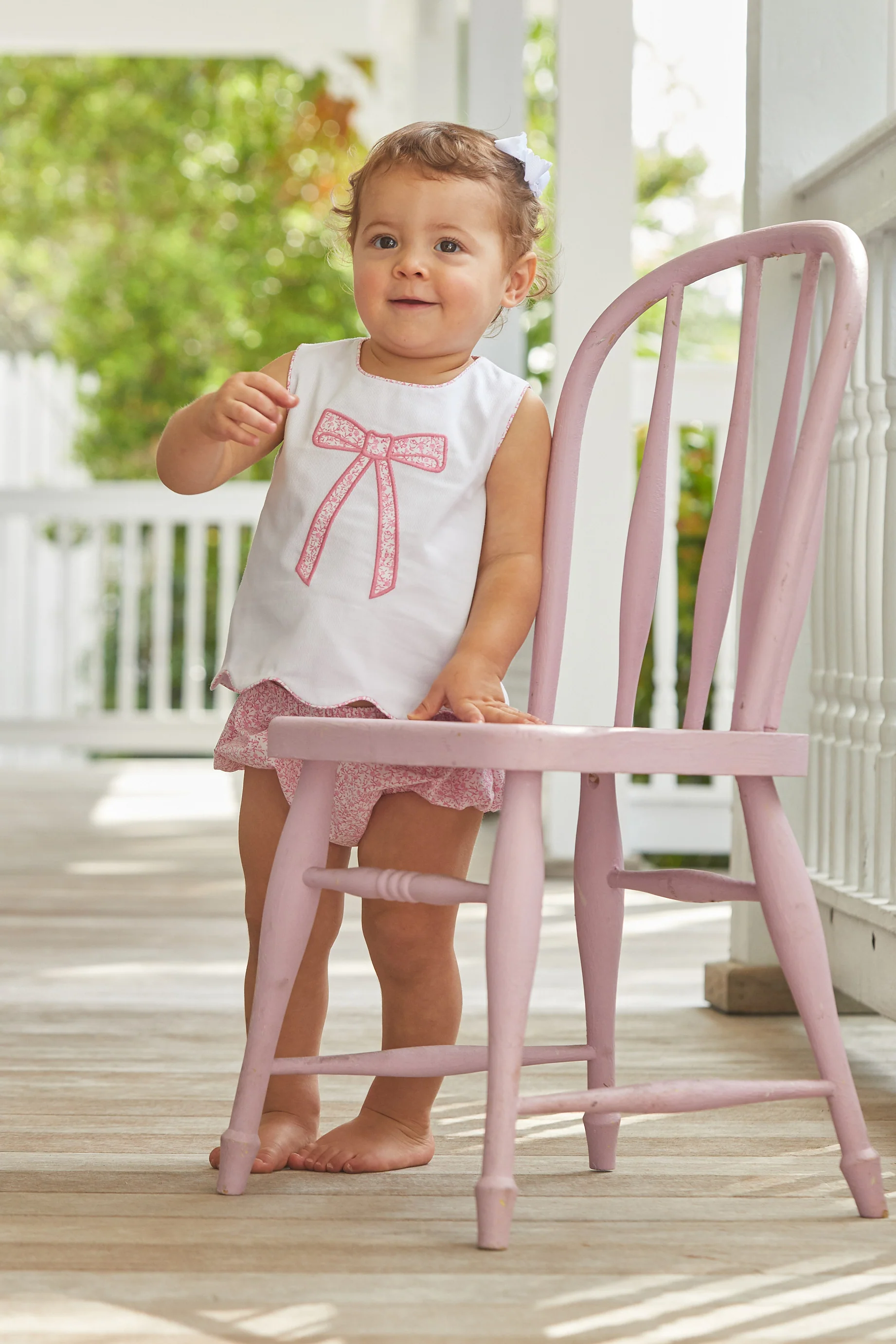 Odette Diaper Set - Pink Vinings