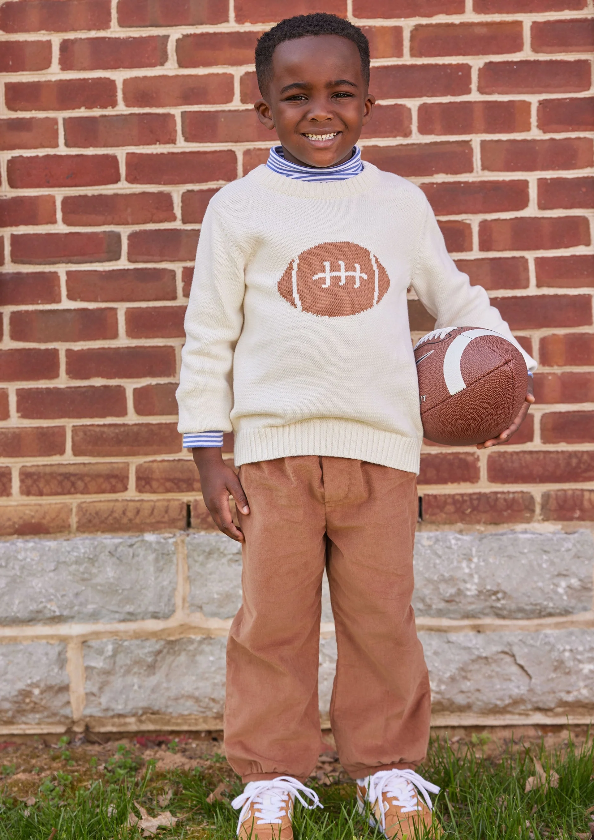 Banded Pant - Chestnut Corduroy