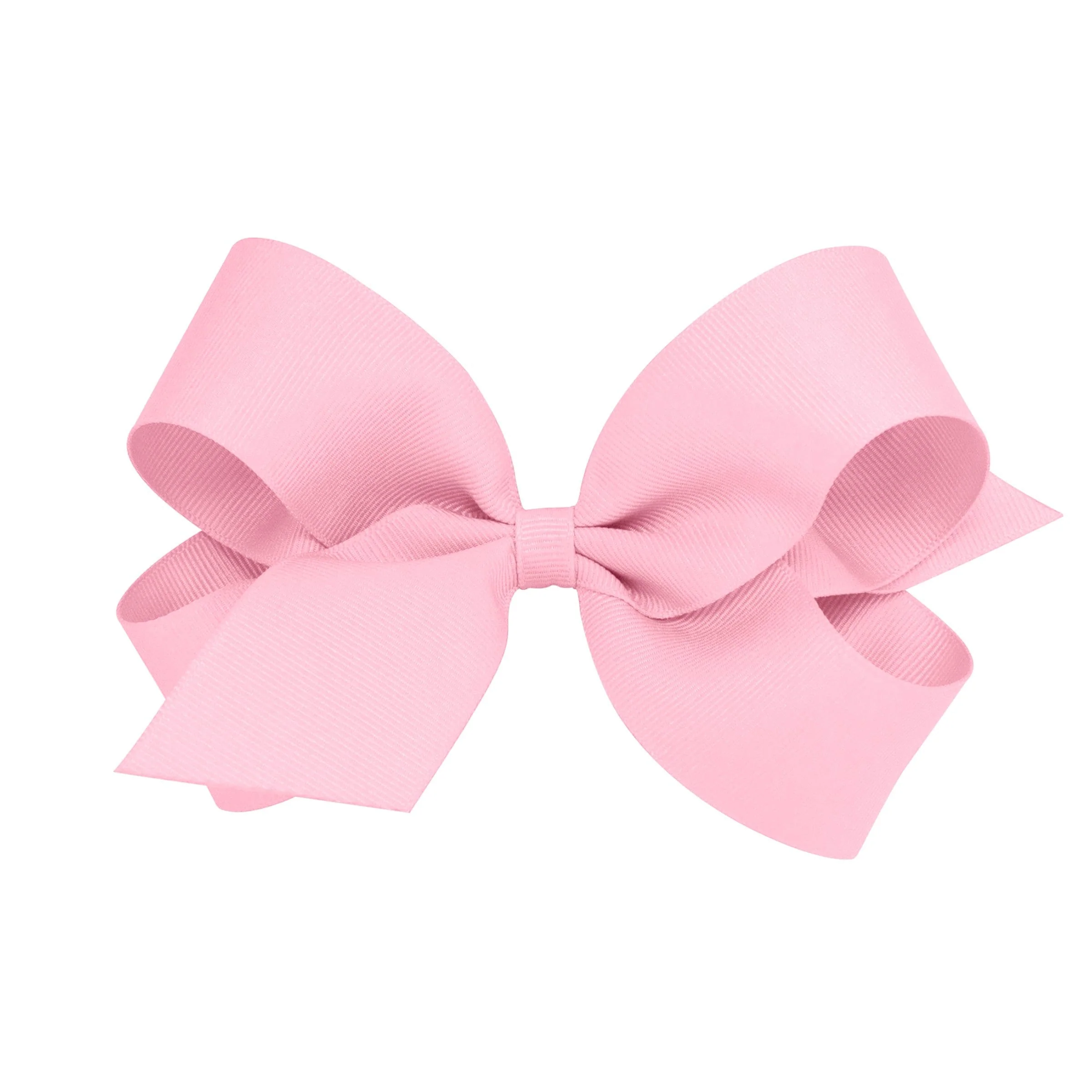 Classic Grosgrain Hair Bow - Pearl Pink